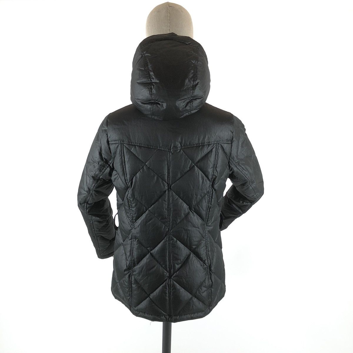 Barbour × Belstaff × Designer BARBOUR International Nation Hooded Down Parka Jacket Coat 8 Size M / US 6-8 / IT 42-44 - 5 Thumbnail