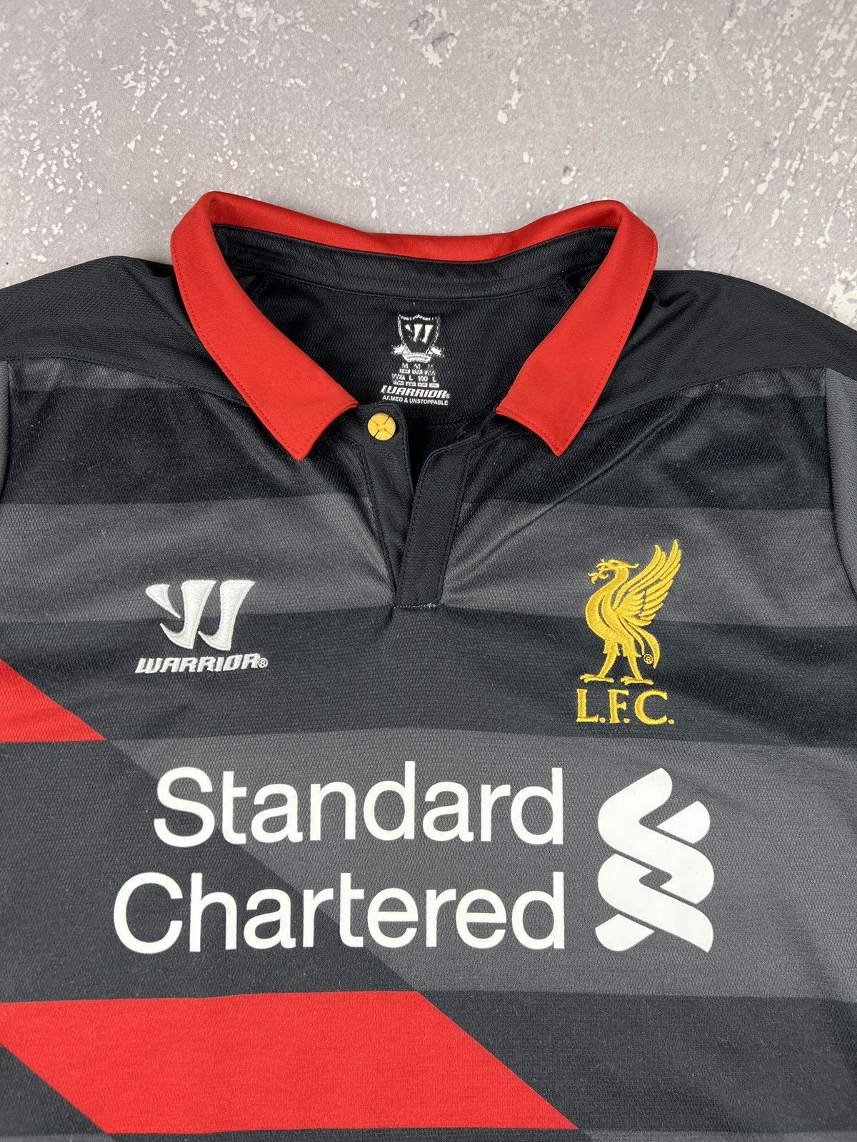 Warrior 2014-2015 Warrior Liverpool Third Soccer Football Jersey Size US M / EU 48-50 / 2 - 3 Thumbnail