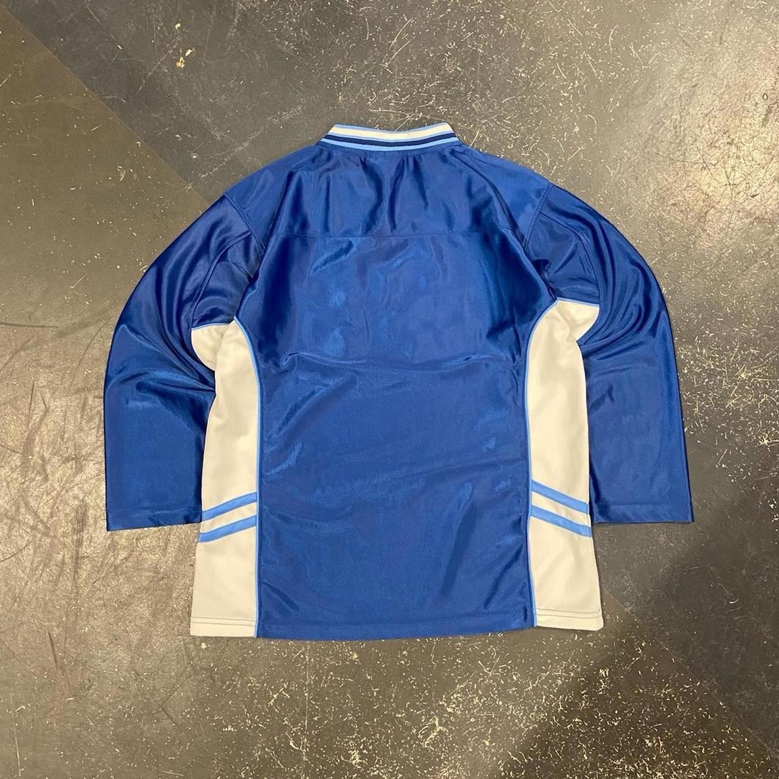 Vintage Y2K Blue L/S Jersey Size US M / EU 48-50 / 2 - 6 Thumbnail