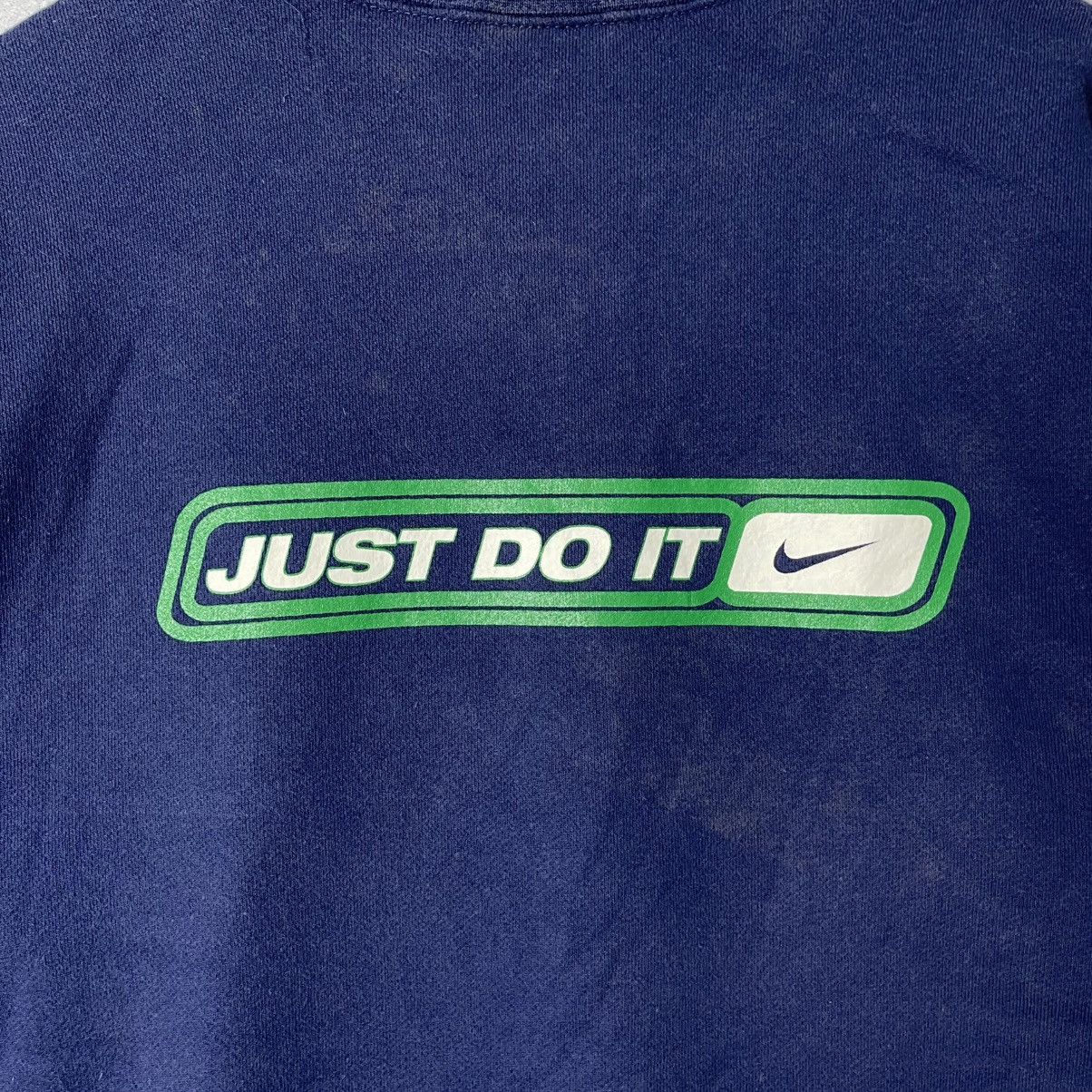 Nike Vintage 2000s Nike “Just Do It” Double Logo Sweatshirt Size US M / EU 48-50 / 2 - 7 Thumbnail