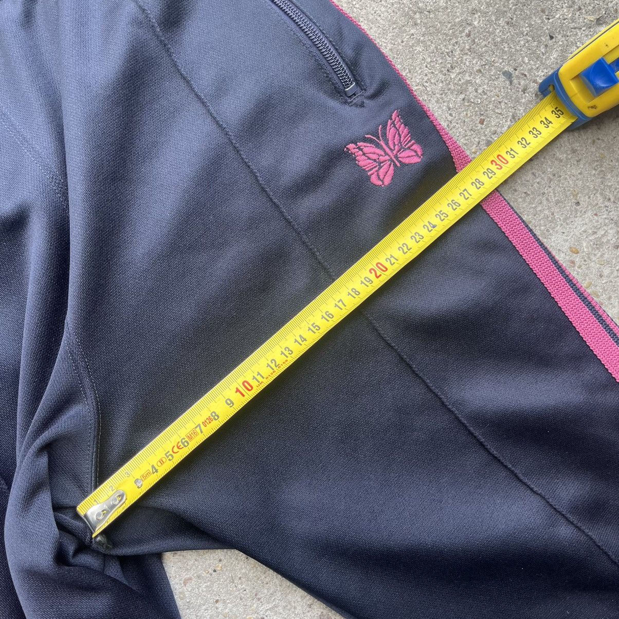 Needles Needles (M) navy/pink Narrow Sweatpants pants Japan archive Size US 30 / EU 46 - 11 Thumbnail