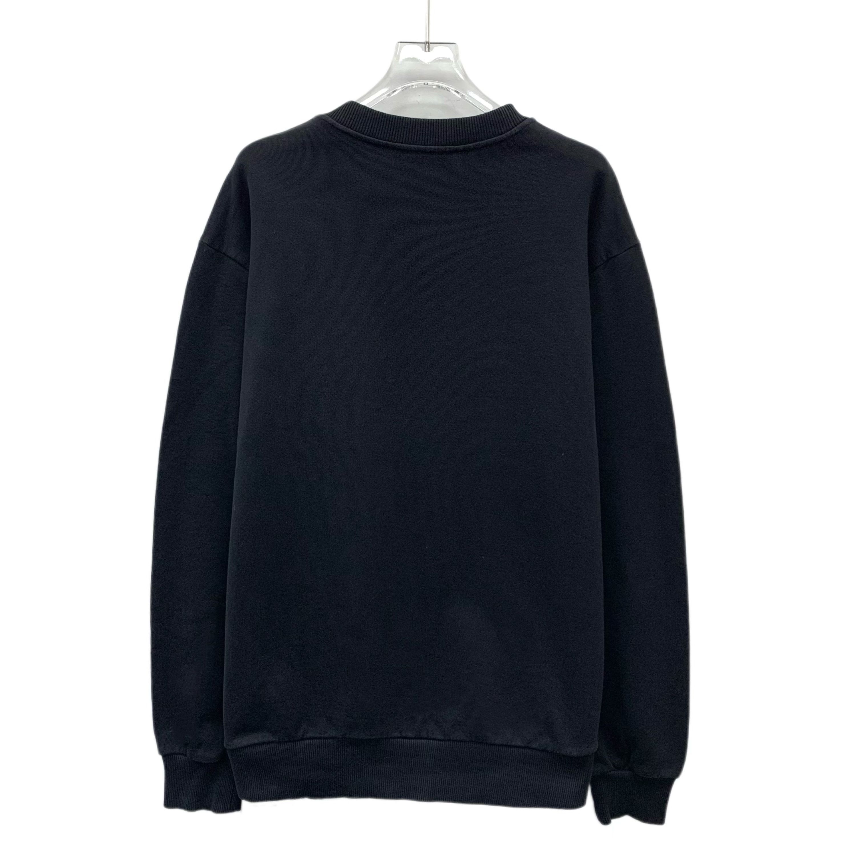 Dolce & Gabbana Dolce Gabbana Crown Embroidered Sweatshirt Black (L) Size US L / EU 52-54 / 3 - 2 Thumbnail