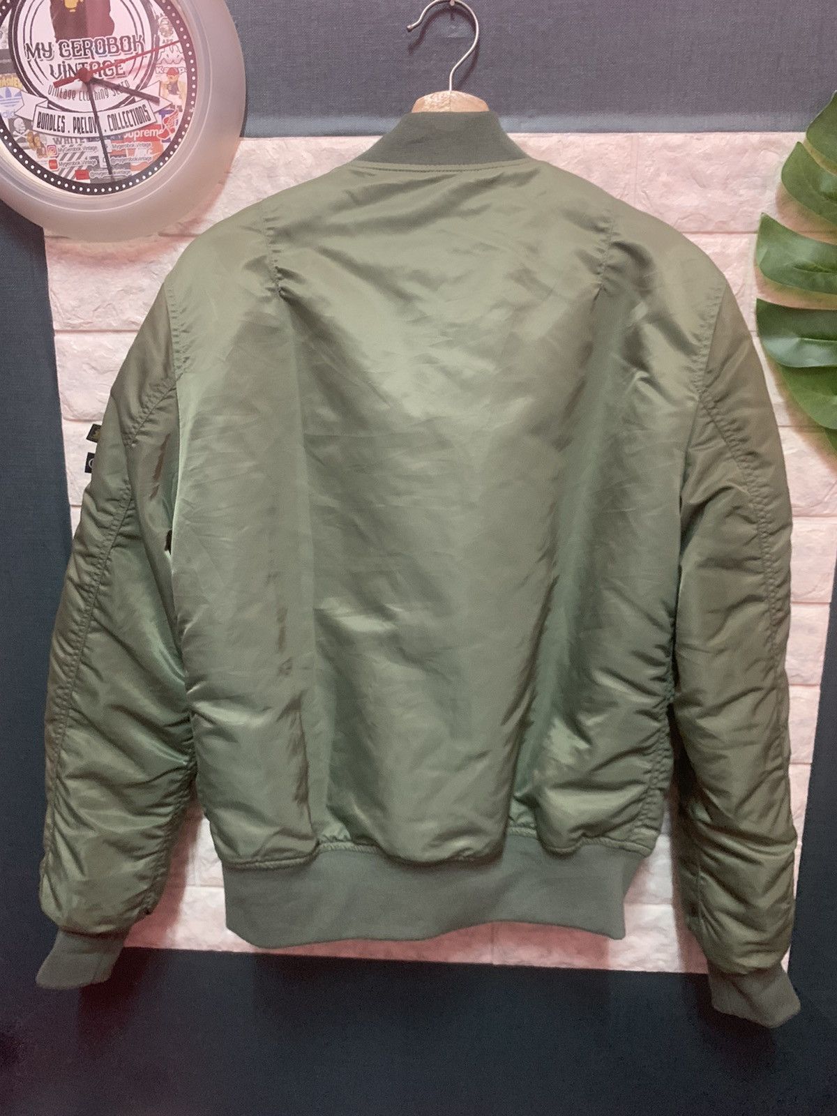 Alpha Industries × Vintage RARE!! Flight Bomber Jacket LA Size US M / EU 48-50 / 2 - 7 Thumbnail