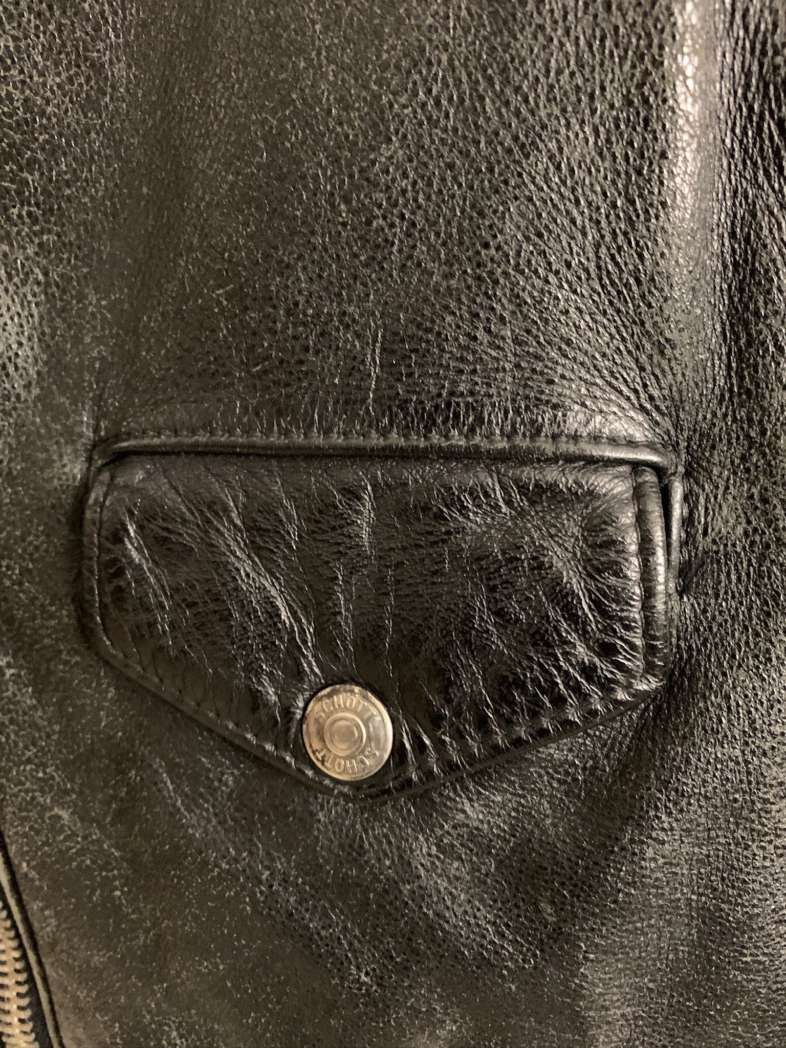 Schott Schott New York Motorcycle Leather Jacket Size US M / EU 48-50 / 2 - 6 Thumbnail