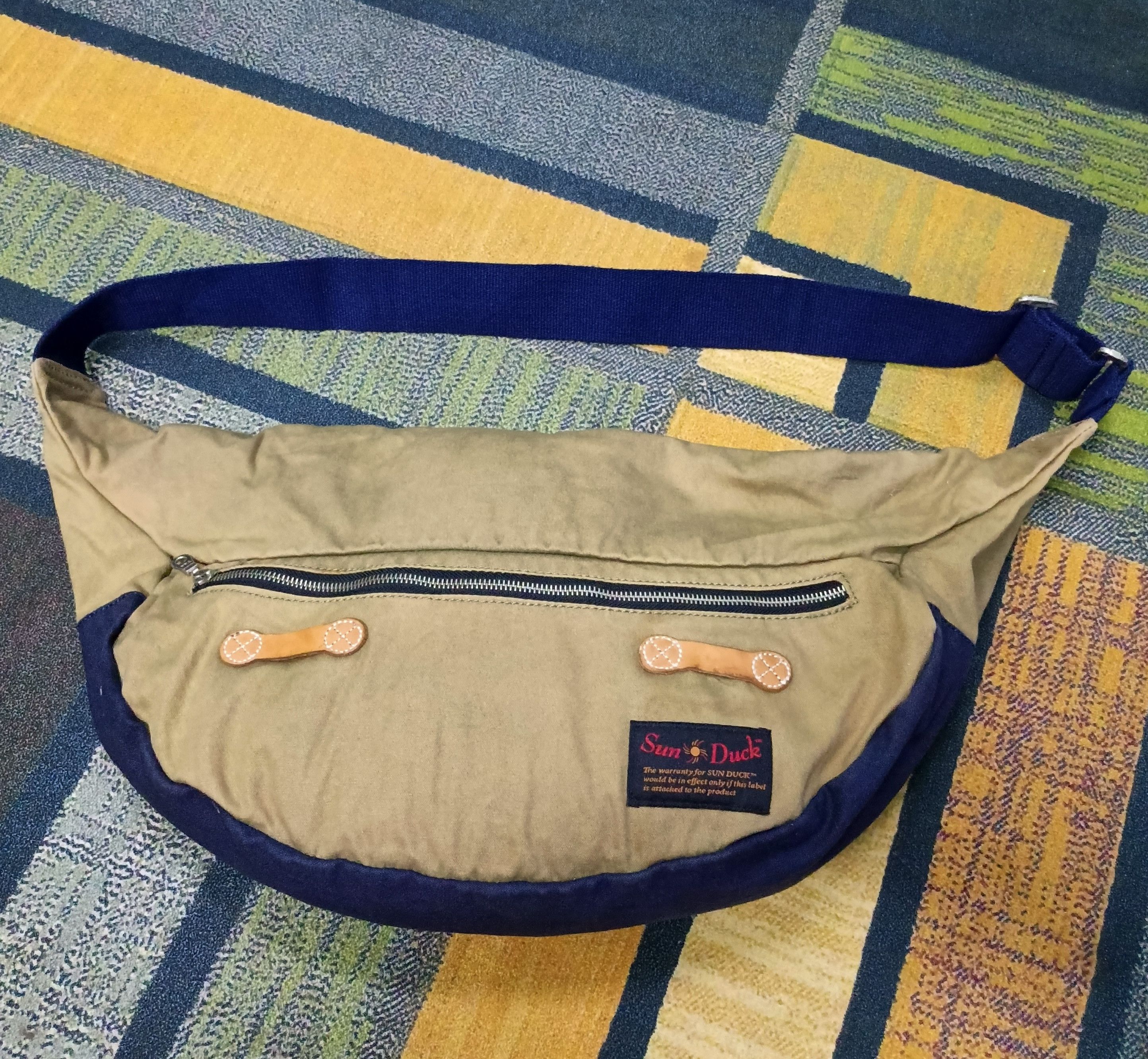 Designer × Japanese Brand Sun Duck X Back Number Crescent Design Crossbody Bags Size ONE SIZE - 2 Thumbnail