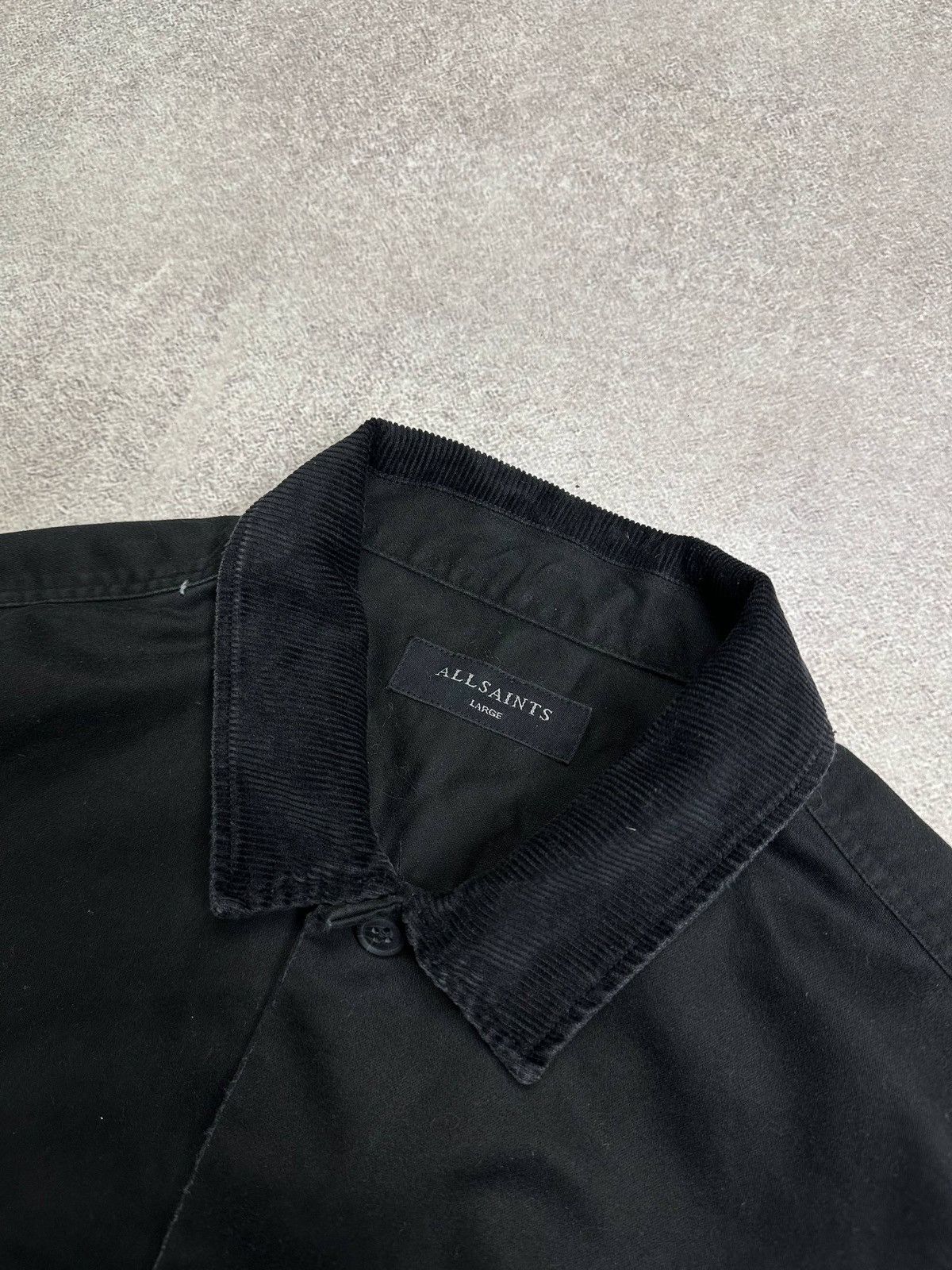 Allsaints Allsaints Workwear Heavy Chore Jacket Black L Size US L / EU 52-54 / 3 - 4 Thumbnail
