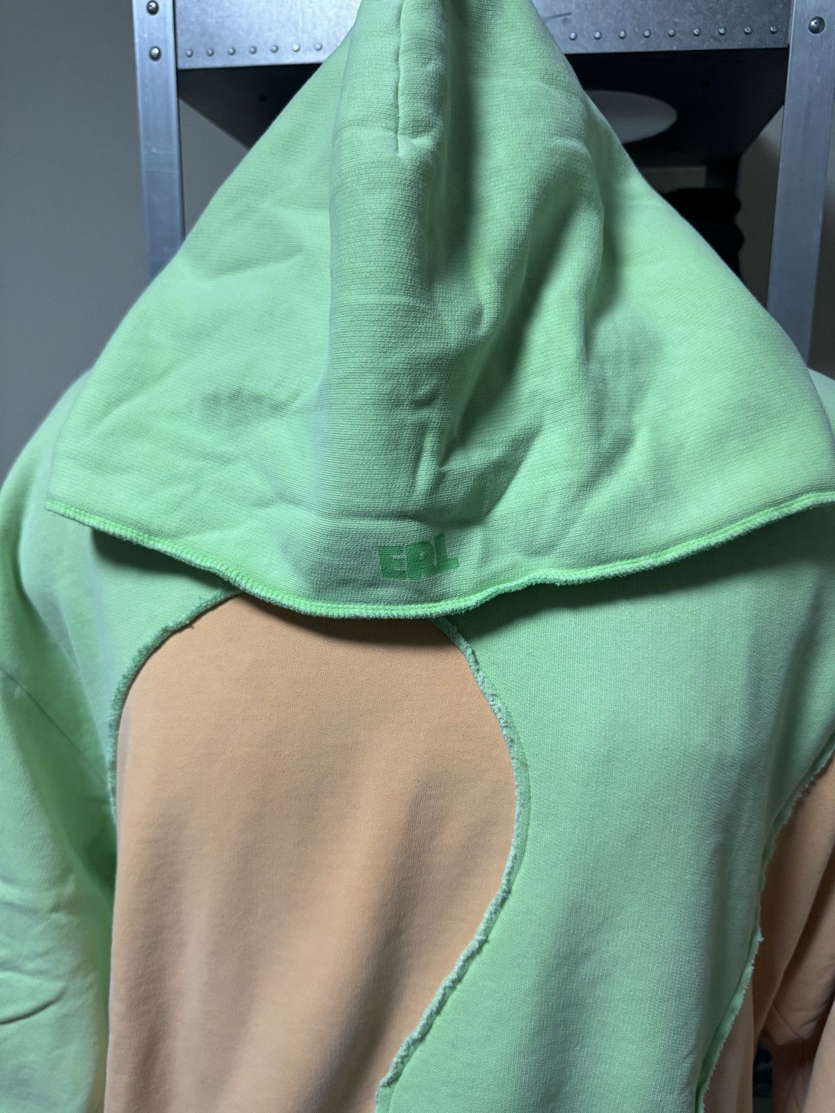ERL 2021 ERL Swirl Hoodie Sweatshirt Green Orange Size US XL / EU 56 / 4 - 10 Thumbnail