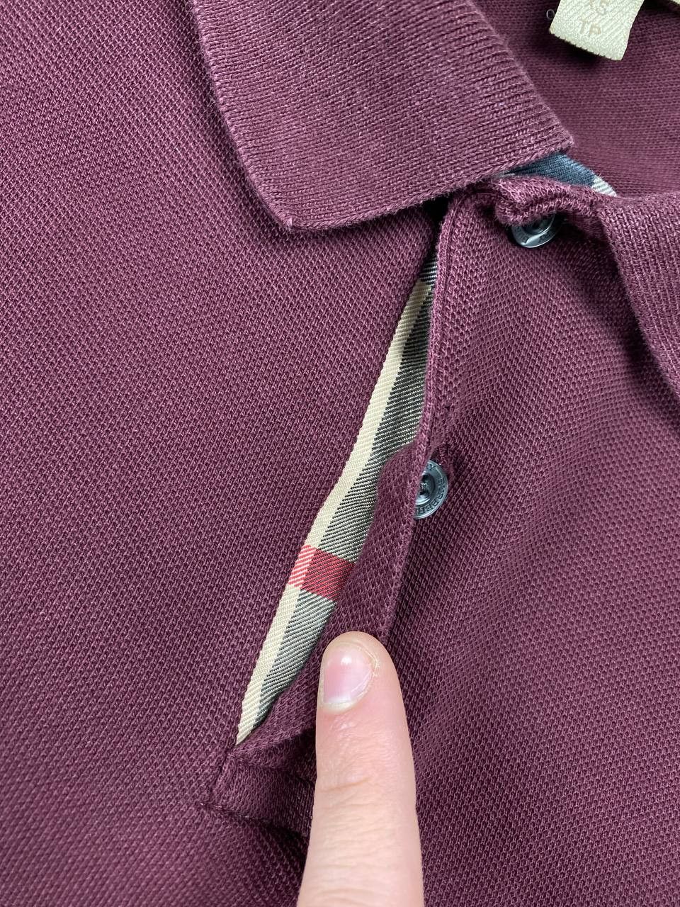 Burberry Vintage Burberry Brit Polo Nova Check Long Sleeve Size US XS / EU 42 / 0 - 6 Thumbnail