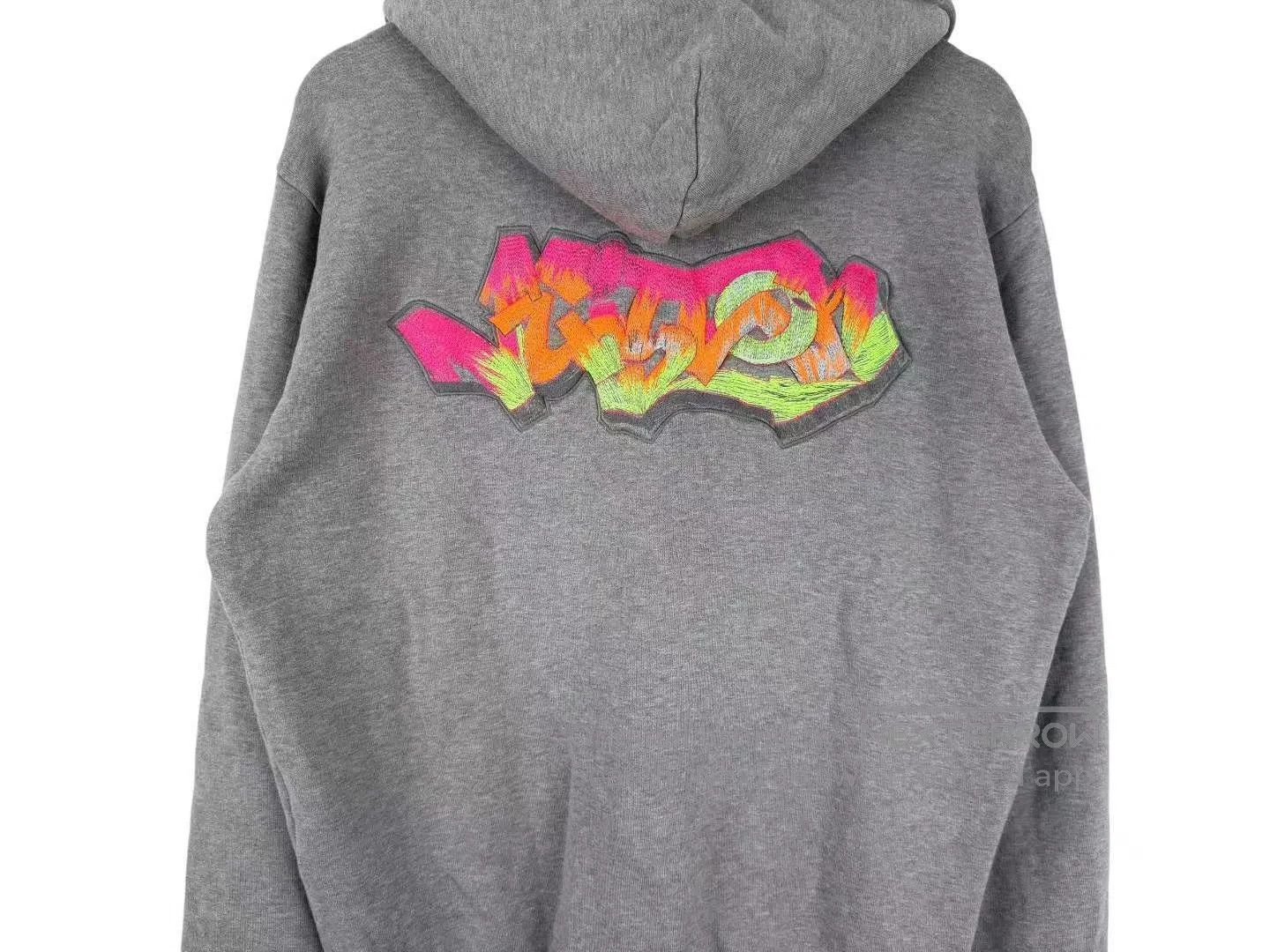 Louis Vuitton Louis Vuitton Gray Embossed Embroidery Zip-Up Hoodie| Size US L / EU 52-54 / 3 - 4 Thumbnail