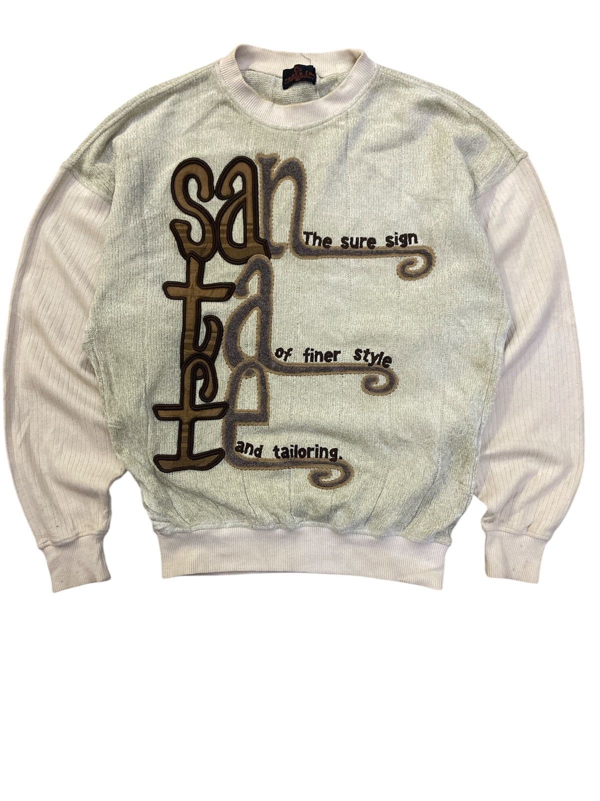 Japanese Brand × Vintage Vintage Santa Fe Knitted Sweater Size US S / EU 44-46 / 1 - 1 Thumbnail