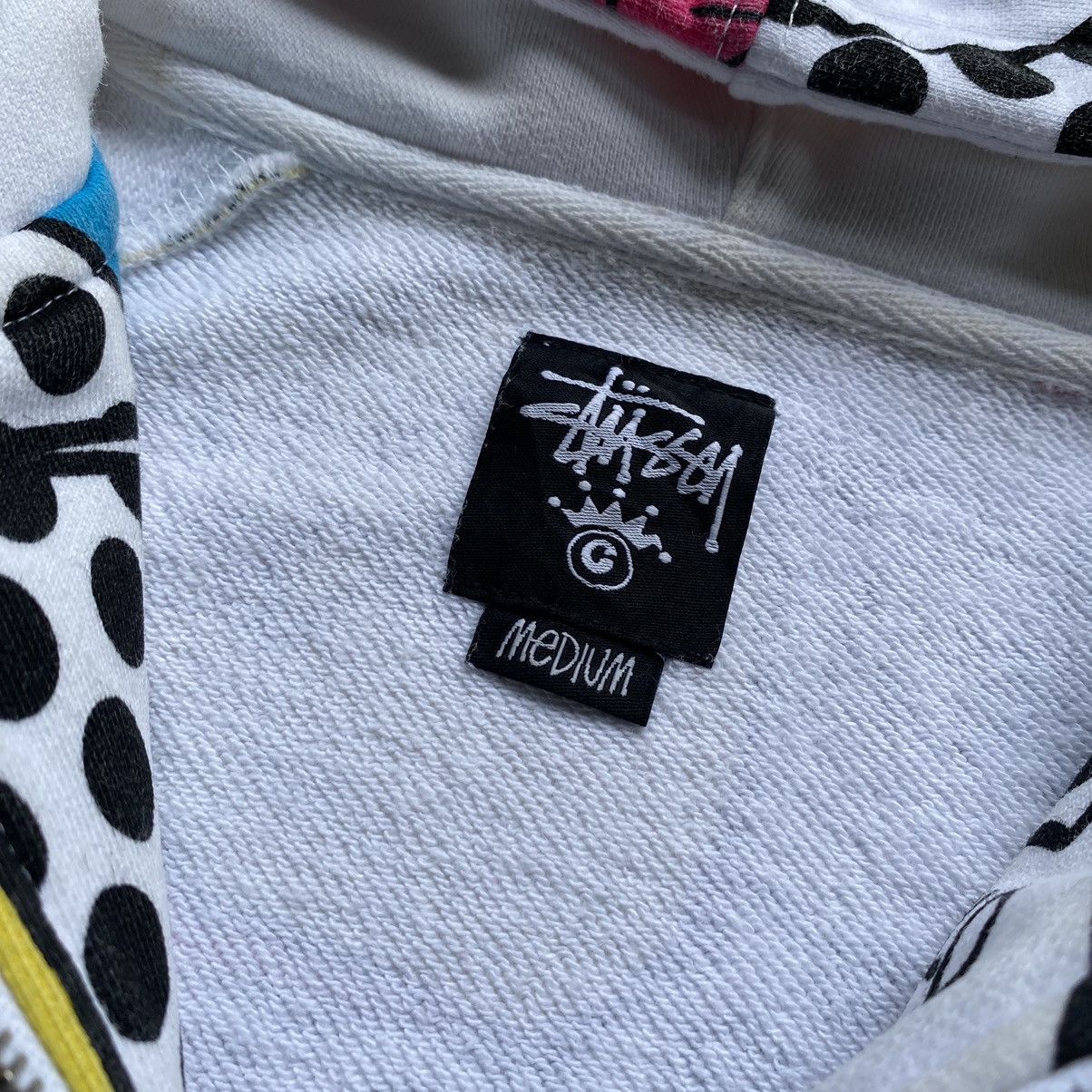 Stussy STUSSY “Pop Bubble” Vintage Zip Up Hoodies Size US M / EU 48-50 / 2 - 7 Thumbnail
