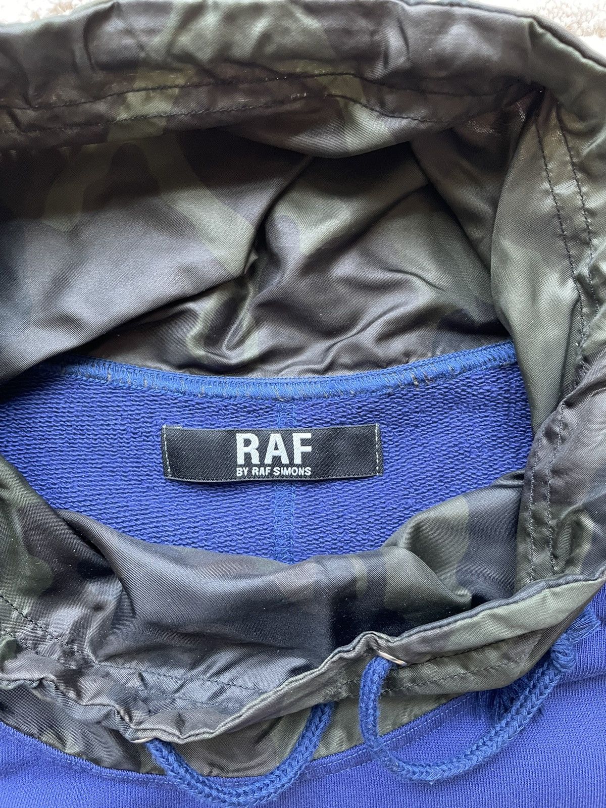 Raf by Raf Simons Raf Simons Nylon Camo Funnel Neck Sweatshirt Size US L / EU 52-54 / 3 - 5 Thumbnail