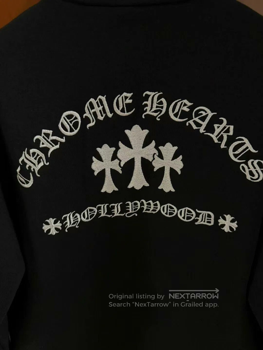 Chrome Hearts chrome hearts black half-zip sweatshirt. Size US M / EU 48-50 / 2 - 3 Thumbnail