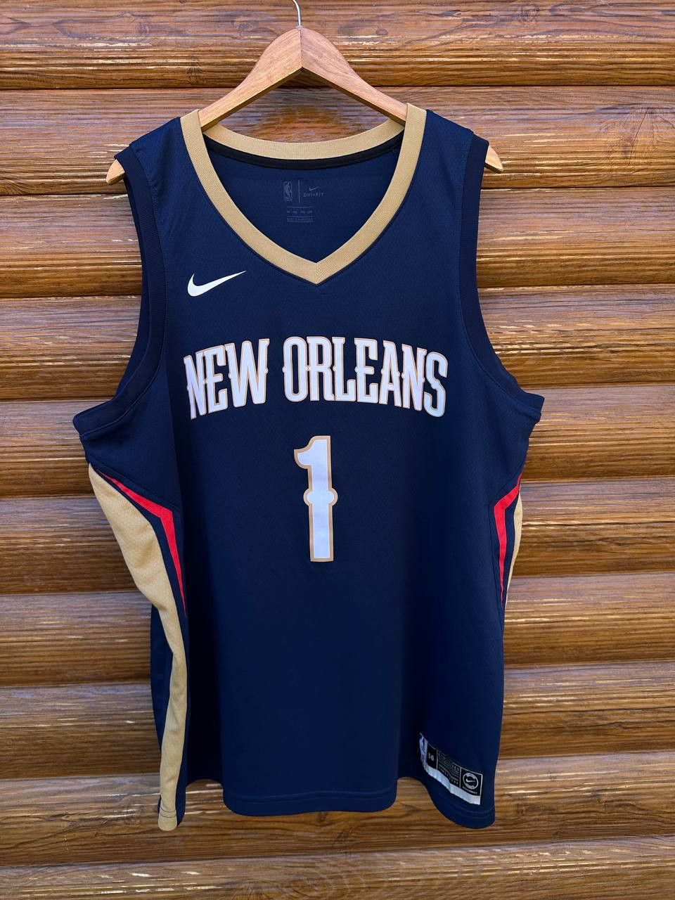 Nike Zion Williamson #1 New Orleans Basketball NBA Jersey Size US XXL / EU 58 / 5 - 2 Thumbnail