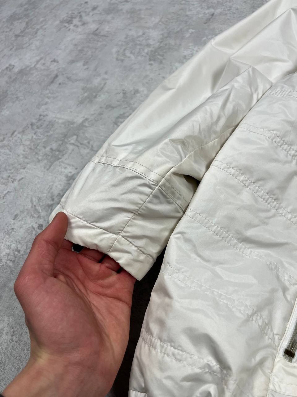 MCM Vintage MCM White Parka Jacket Size L / US 10 / IT 46 - 18 Thumbnail