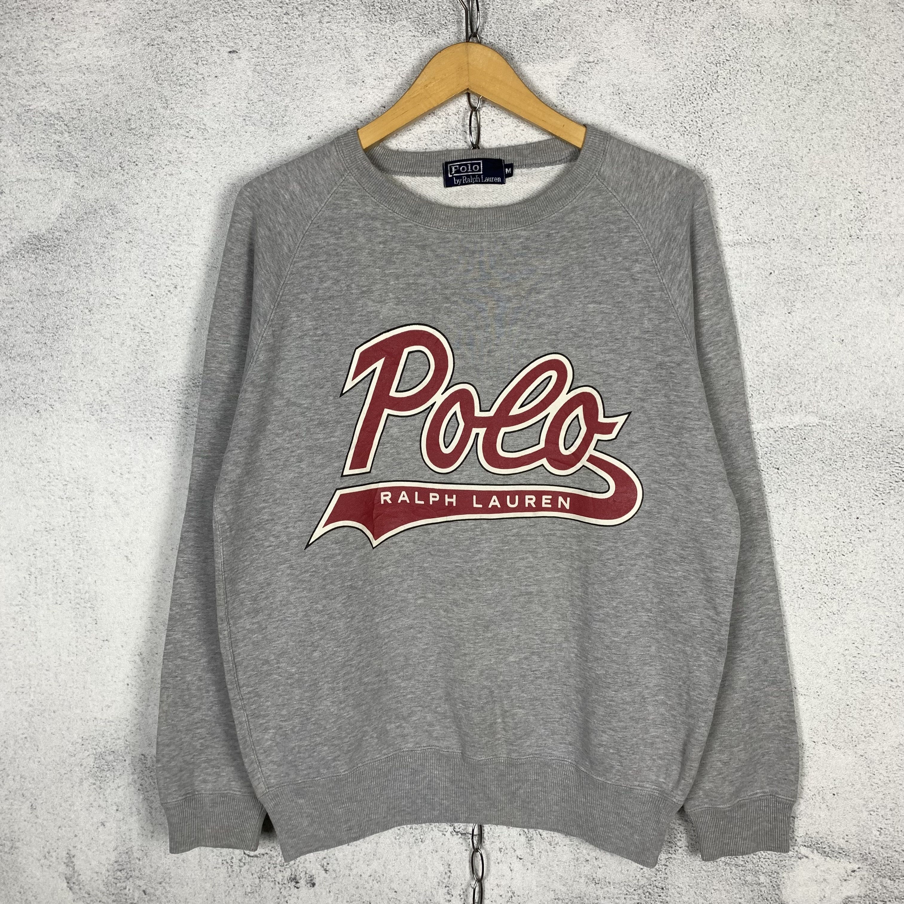 Polo Ralph Lauren Vintage Polo Ralph Lauren College Logo Sweatshirt Crewneck Size US M / EU 48-50 / 2 - 1 Thumbnail