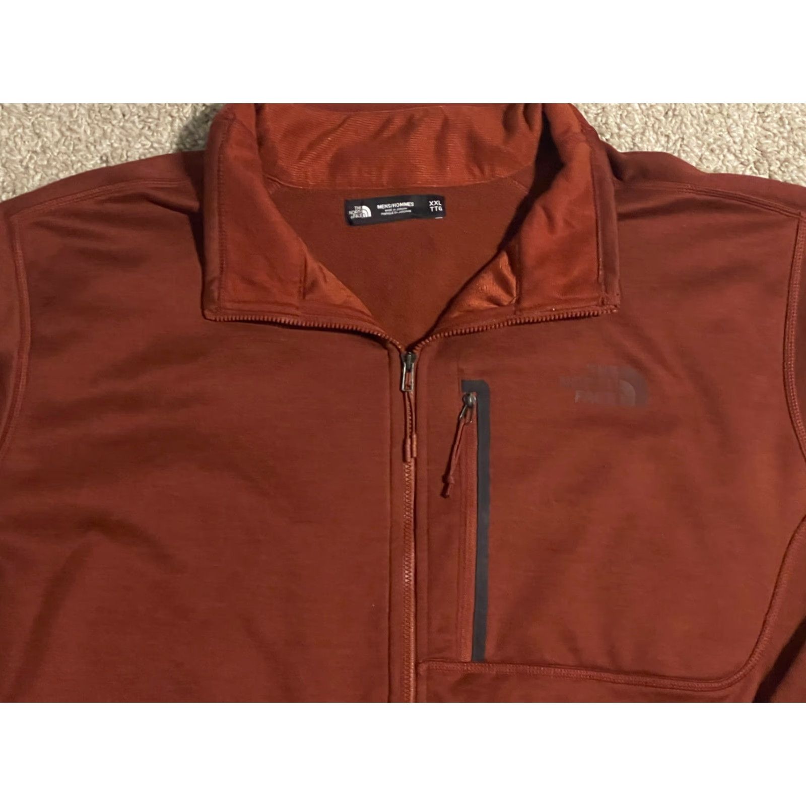 The North Face The North Face Men’s Canyonlands XXL Red Fleece Full Zip Sweater Jacket Mens Size US XXL / EU 58 / 5 - 2 Thumbnail