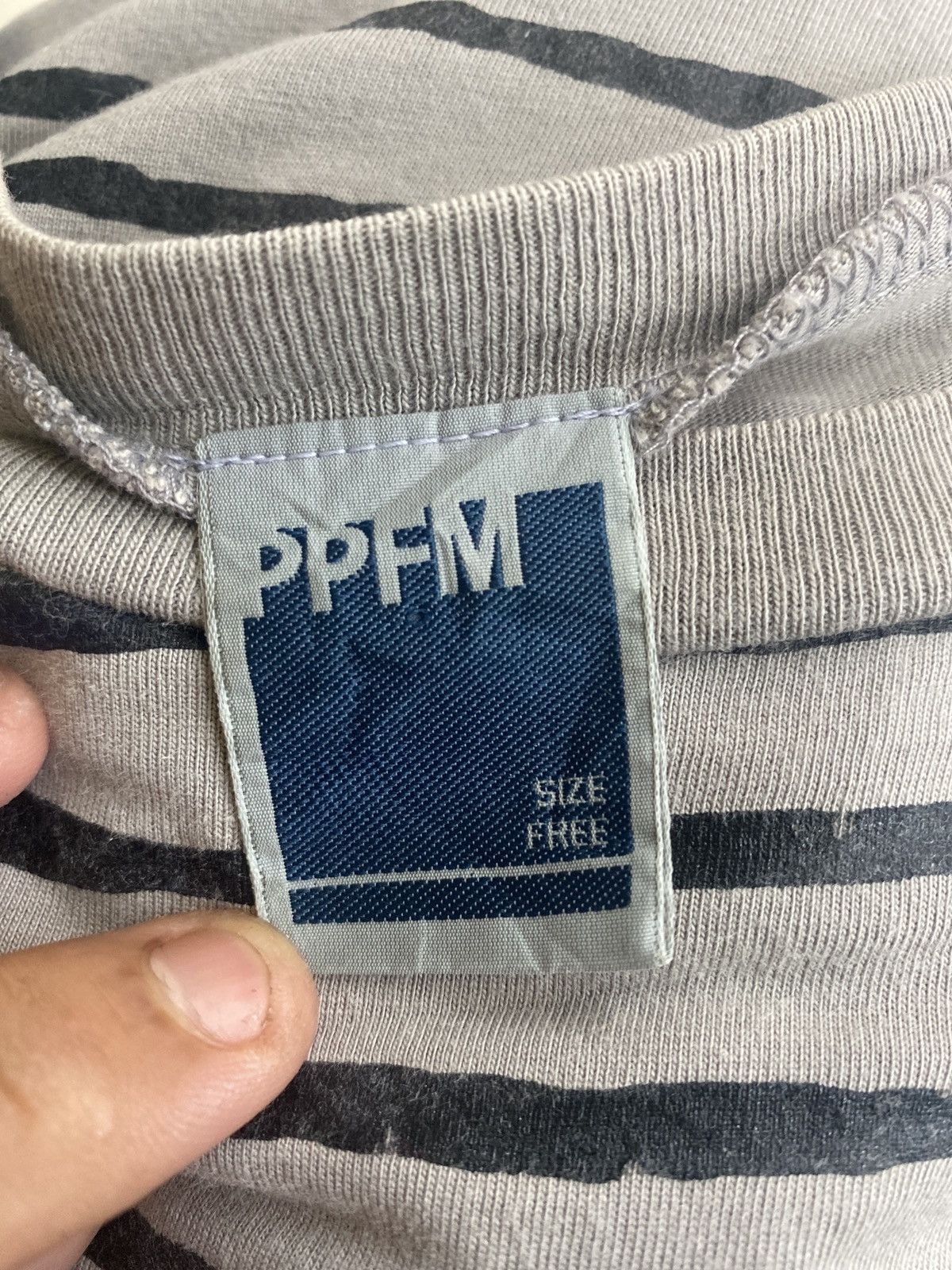 PPFM 🔥Rare🔥Ppfm Stripes Tshirt Size US S / EU 44-46 / 1 - 11 Thumbnail