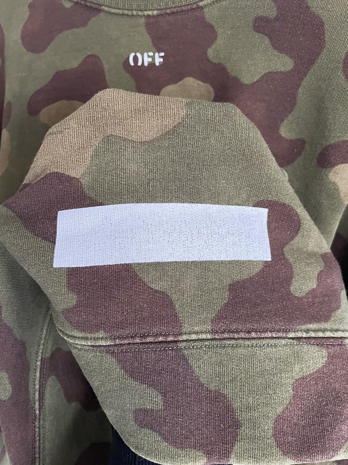 Off-White Off-White Oversized Camo Crewneck Arrow Jumper Sweatshirt 17 Size US S / EU 44-46 / 1 - 9 Thumbnail