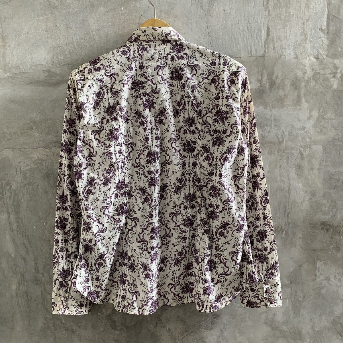 Japanese Brand × Matsuda × Nicole Club 🔥Hideways Nicole Floral pattern shirt Size US M / EU 48-50 / 2 - 2 Thumbnail
