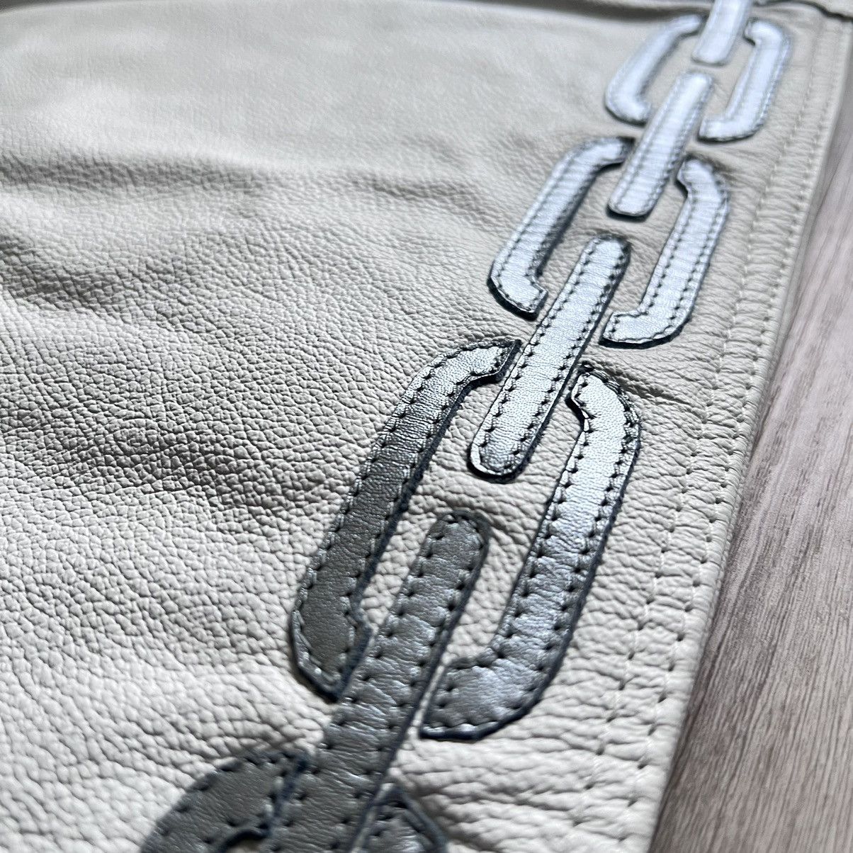 Supreme Supreme Ghost-rider Vanson Leather Pants (White) Size US 32 / EU 48 - 13 Thumbnail
