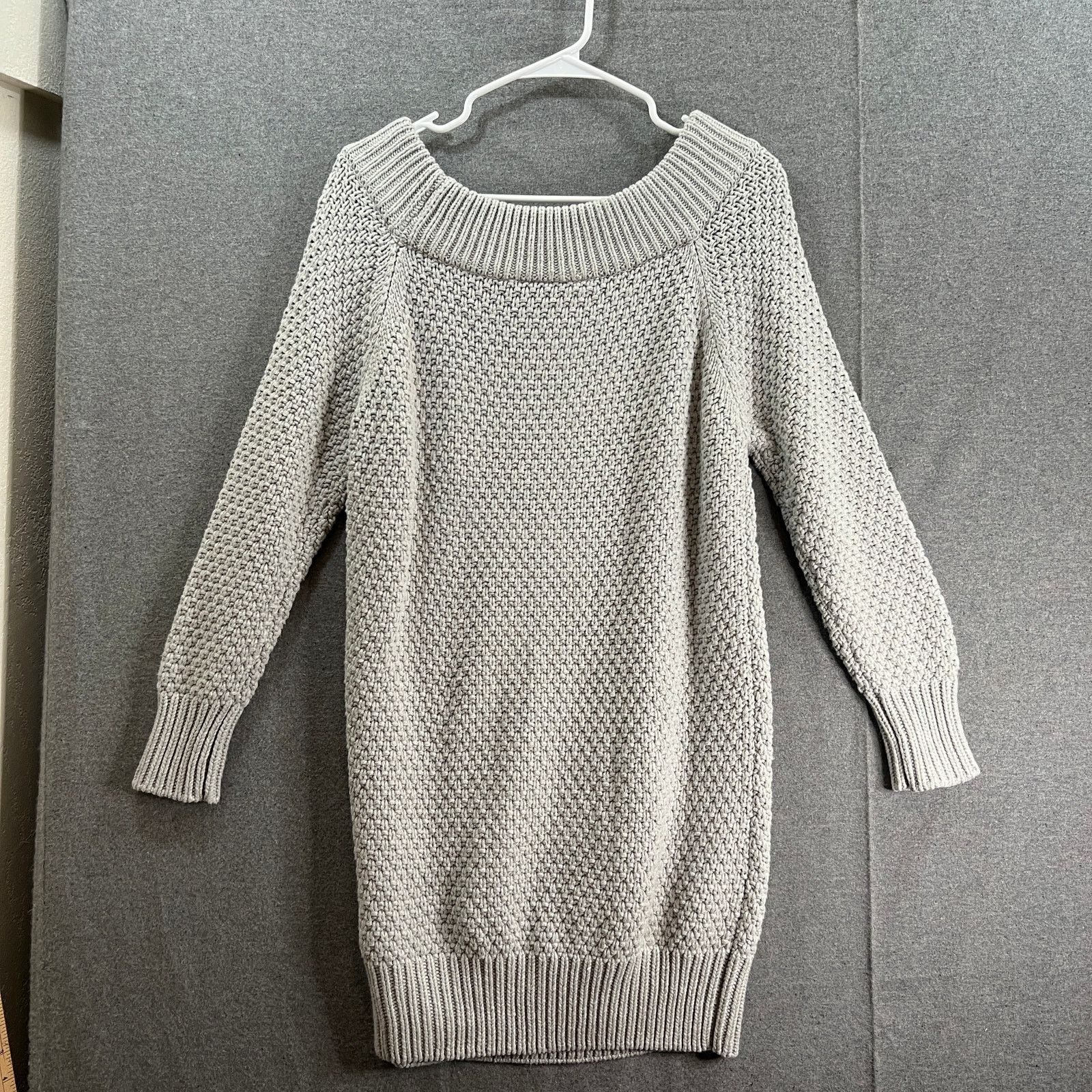 Boston Proper Boston Proper Long Sweater Womens Medium Gray Long Sleeve Size M / US 6-8 / IT 42-44 - 2 Thumbnail