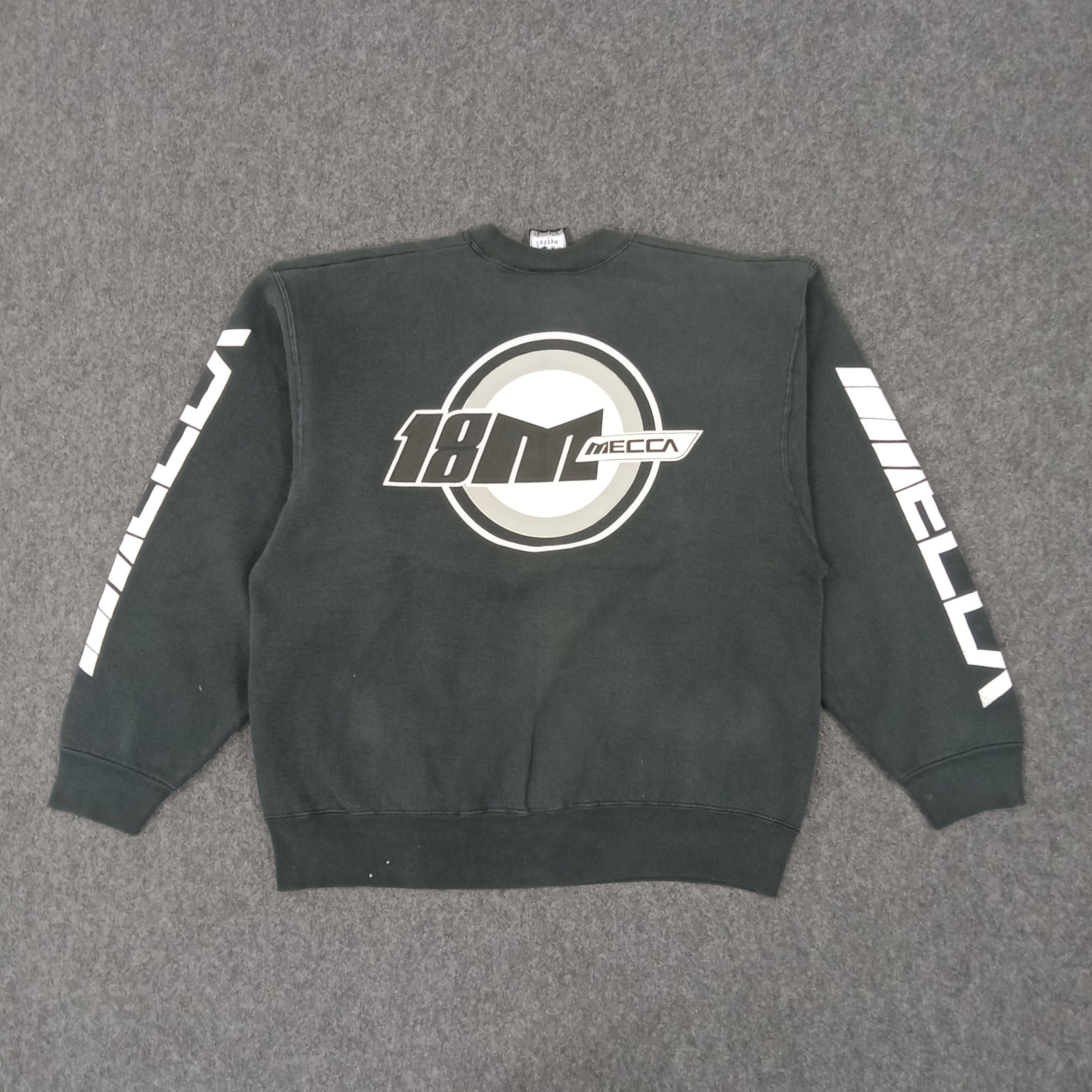 Mecca × Rap Tees × Vintage Mecca American Rappers Hip-hop Style Sweatshirt Size US L / EU 52-54 / 3 - 4 Thumbnail