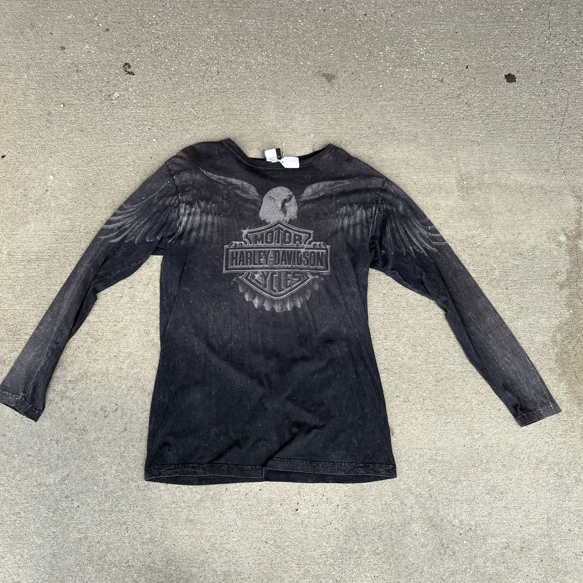Harley Davidson 2008 Harley Davidson, Eagle graphic, long sleeve Size US L / EU 52-54 / 3 - 1 Thumbnail