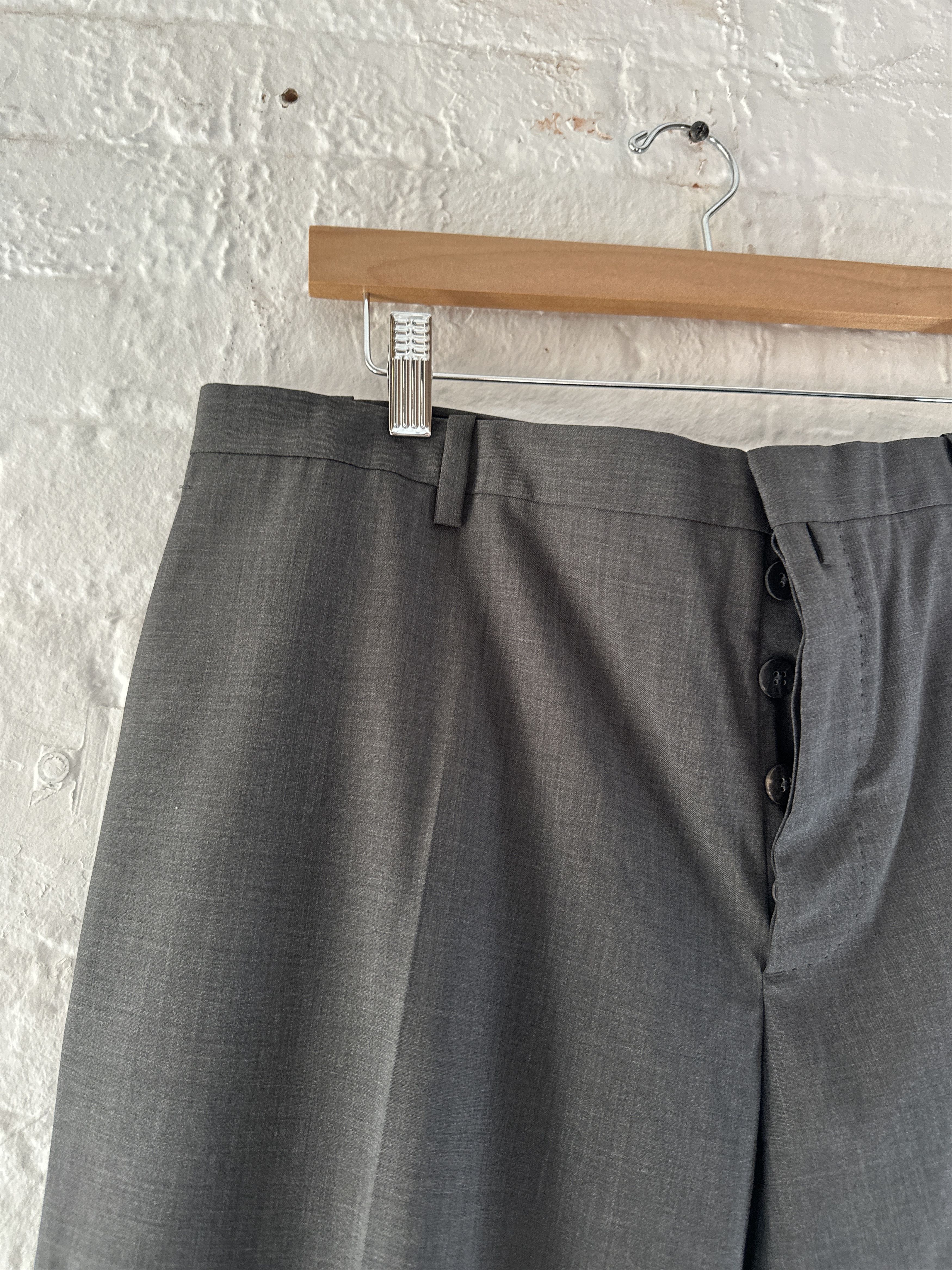 Jil Sander Jil Sander Wool Trousers Size US 40 / EU 56 - 2 Thumbnail