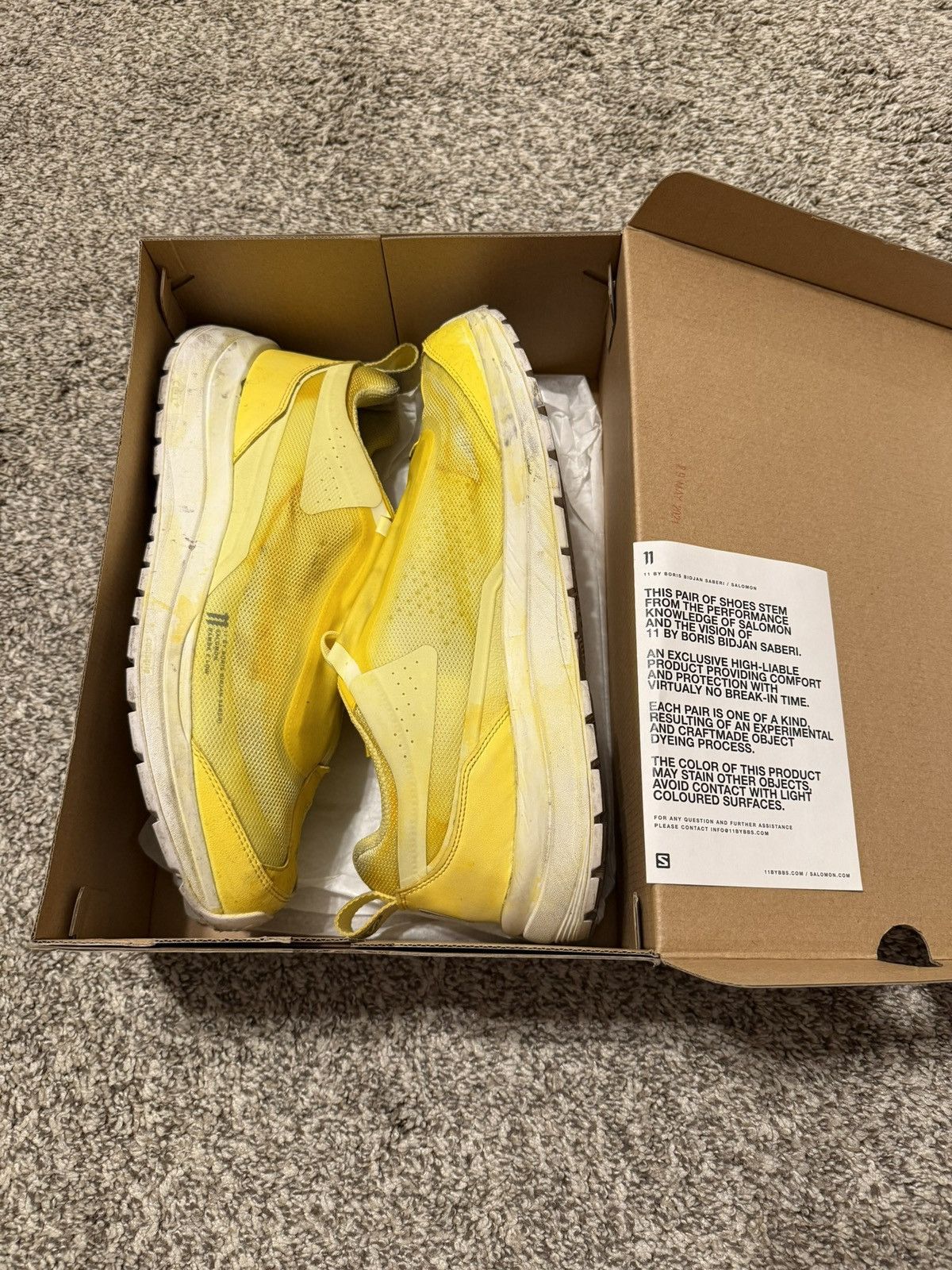 11 By Boris Bidjan Saberi × Salomon Bamba 2 Low Size US 13 / EU 46 - 1 Thumbnail