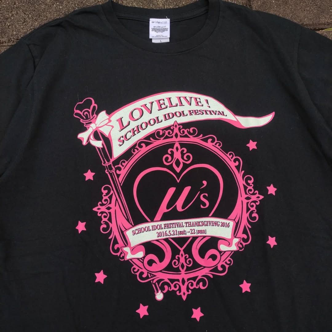 Anime Love Live! Muse Thanksgiving 2016 Tee Size US L / EU 52-54 / 3 - 7 Thumbnail