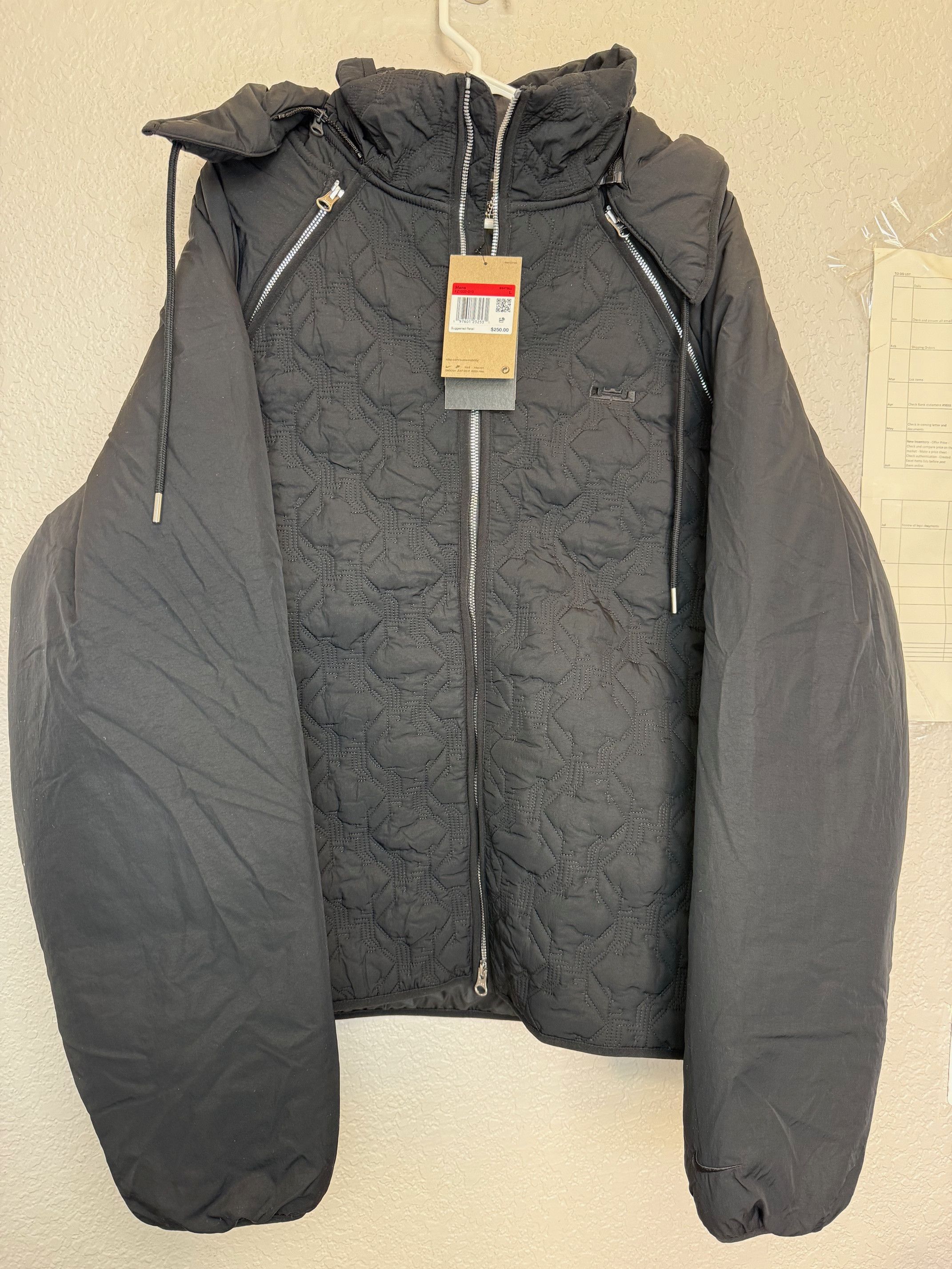 Nike Lebron Therma-FIT ADV Insulated Basketball Jacket Size US L / EU 52-54 / 3 - 1 Thumbnail