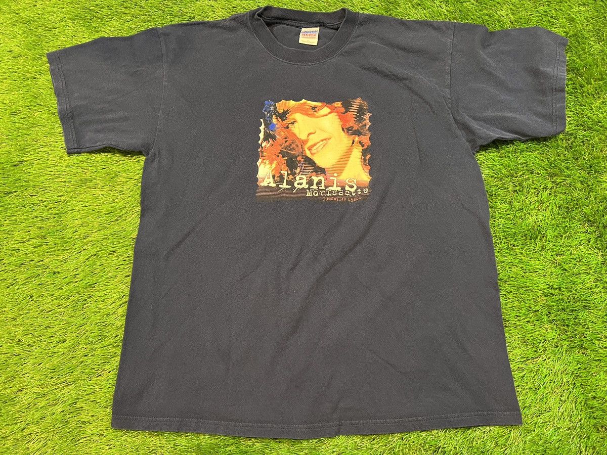 Band Tees × Vintage Vintage Y2K Alanis Morissette So-Called Chaos Tour T-Shirt Size US XL / EU 56 / 4 - 1 Thumbnail