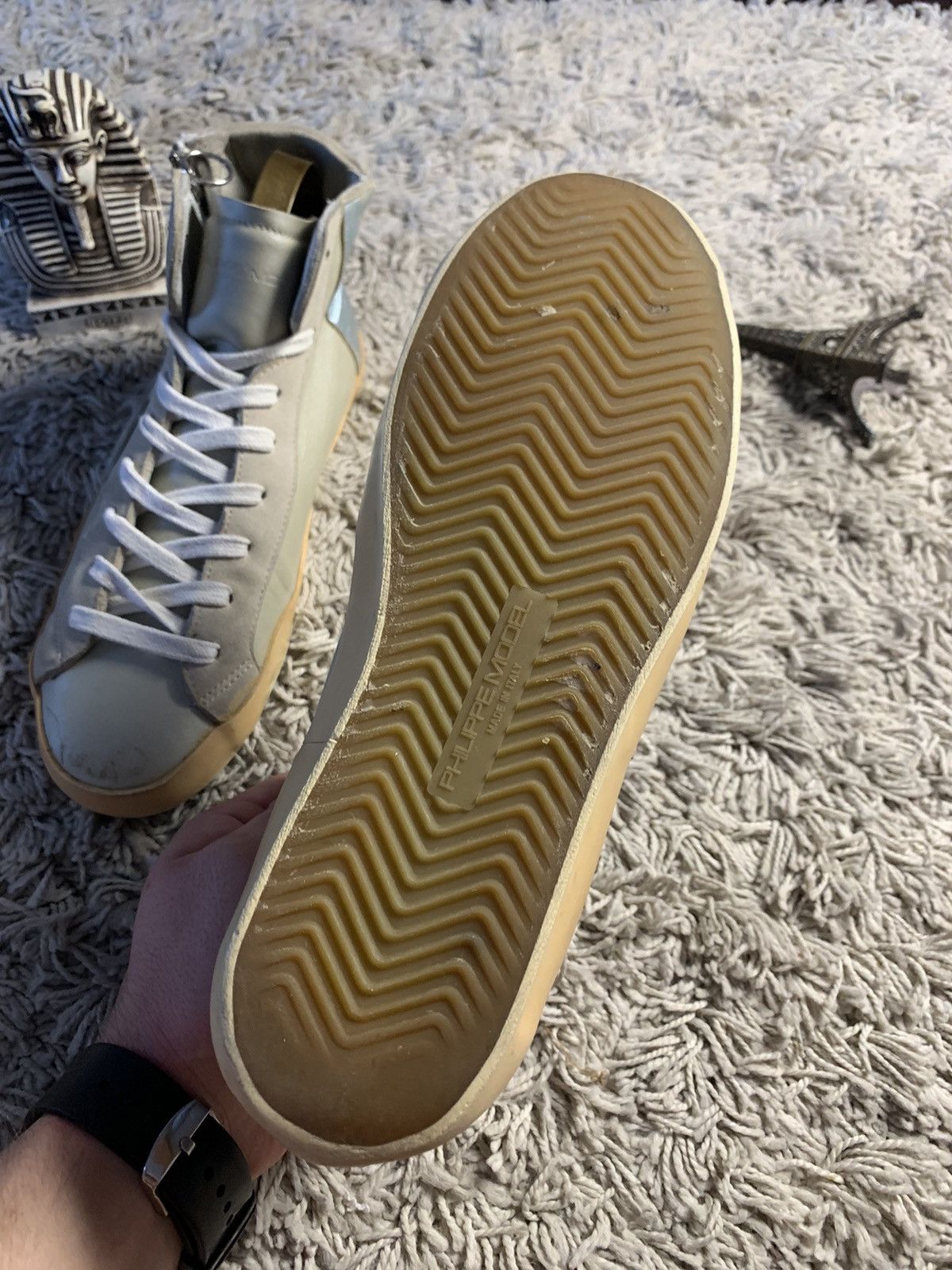 Philippe Model CRAZY 👀 Philippe Model Leather sneakers unisex size 39 Size US 6 / EU 39 - 10 Thumbnail