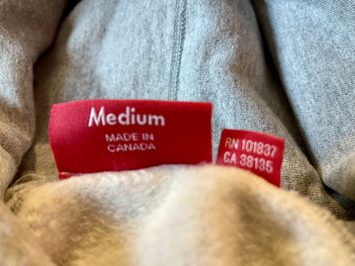 Supreme Supreme Box Logo Hooded Sweatshirt FW17 Orange/Heather Gray Size US M / EU 48-50 / 2 - 5 Thumbnail