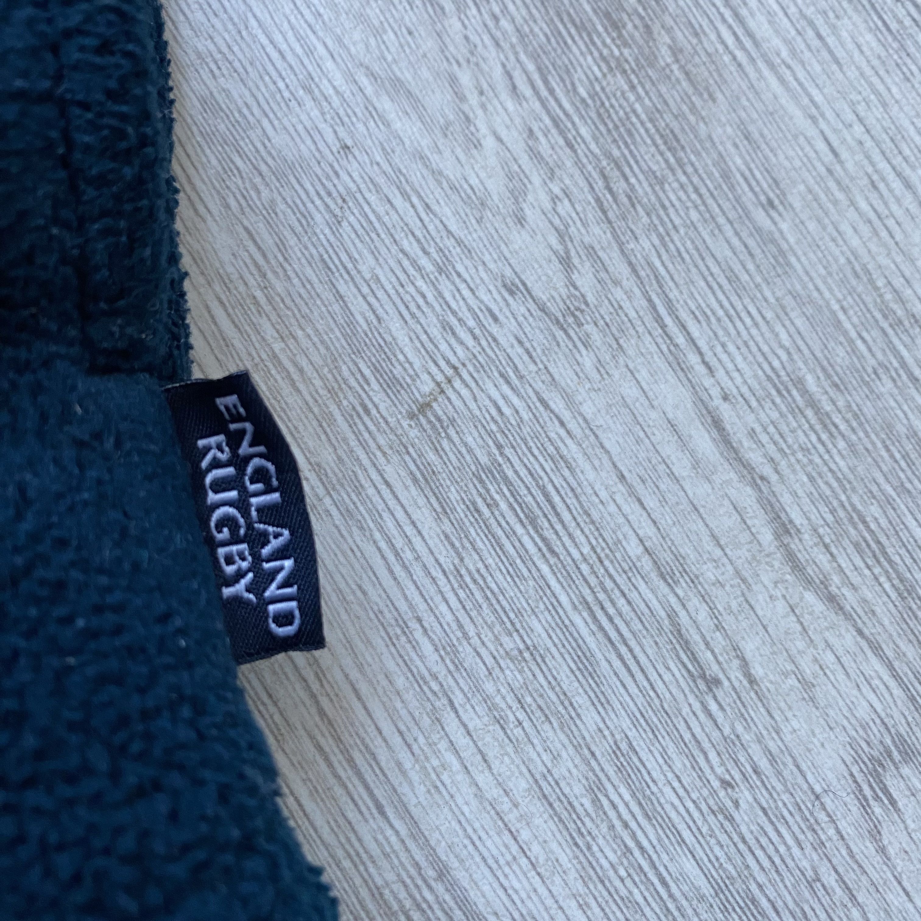 Cotton Traders 🏈 Vintage England Rugby Traning Sweatshirt Zip 1/4 flecce Size US M / EU 48-50 / 2 - 7 Thumbnail