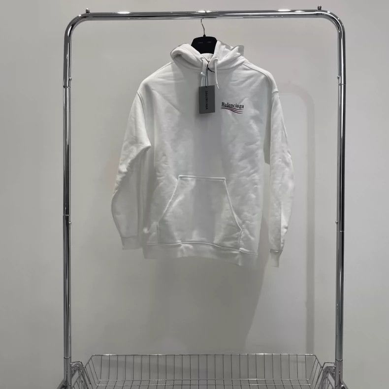 Balenciaga Balenciaga white cola front and back logo hoodie-2506 Size US XS / EU 42 / 0 - 1 Thumbnail