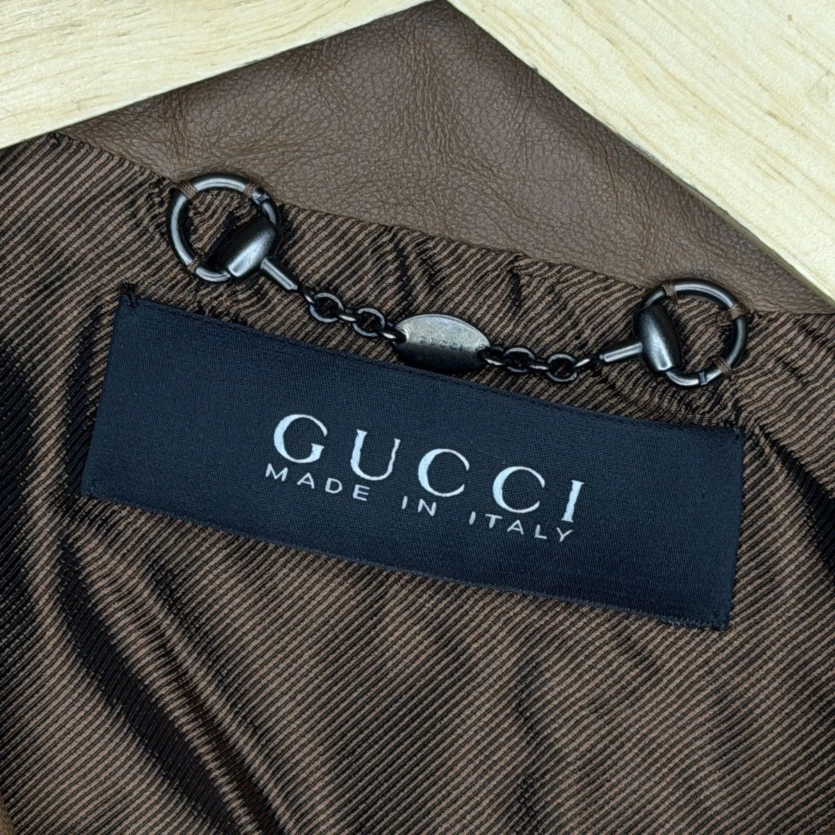 Gucci Gucci Leather Jacket Biker by Tom Ford Y2K Size XS / US 0-2 / IT 36-38 - 5 Thumbnail