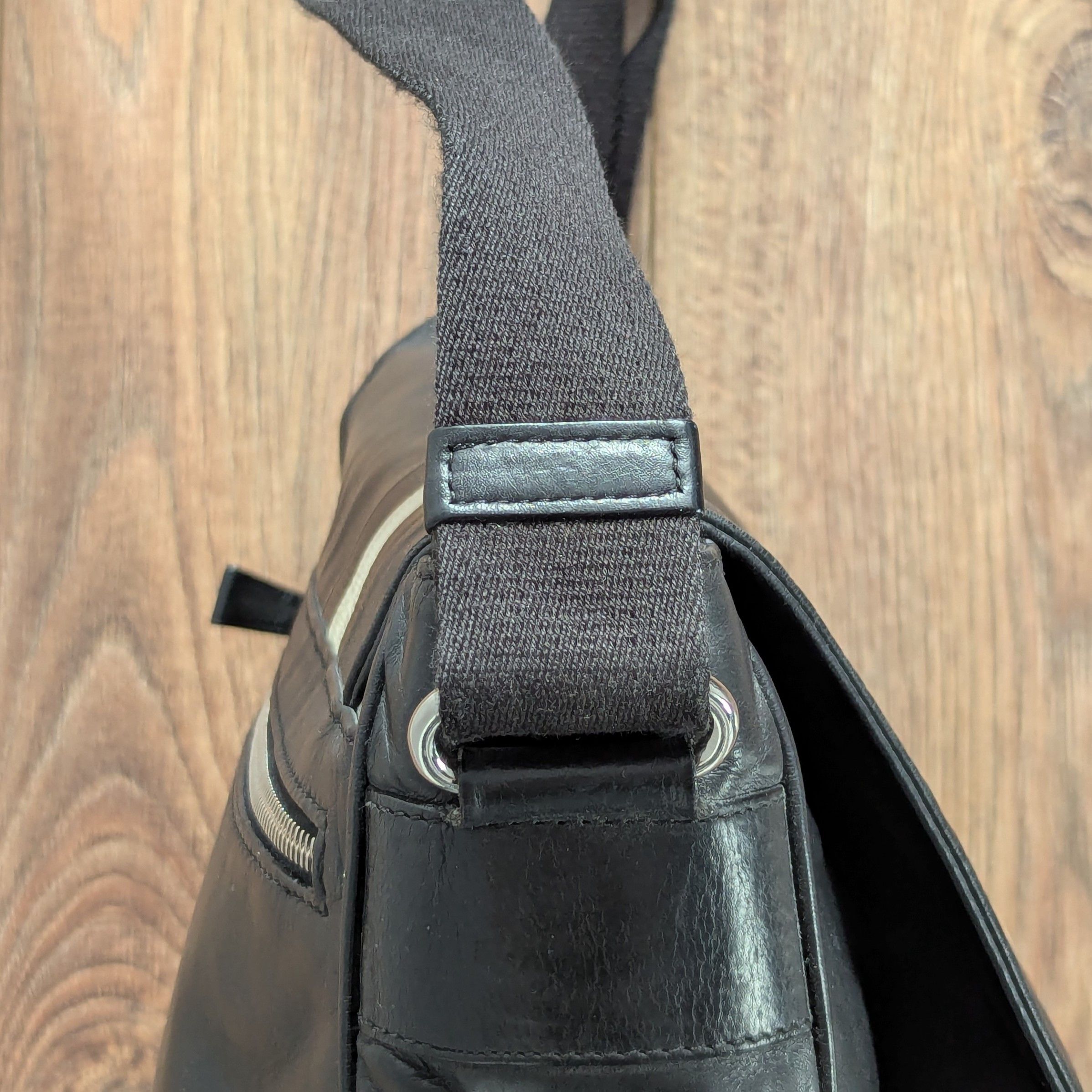 Bally × Leather Bally Crossbody Leather Messenger Bag Made In Italy Luxury Size ONE SIZE - 21 Thumbnail