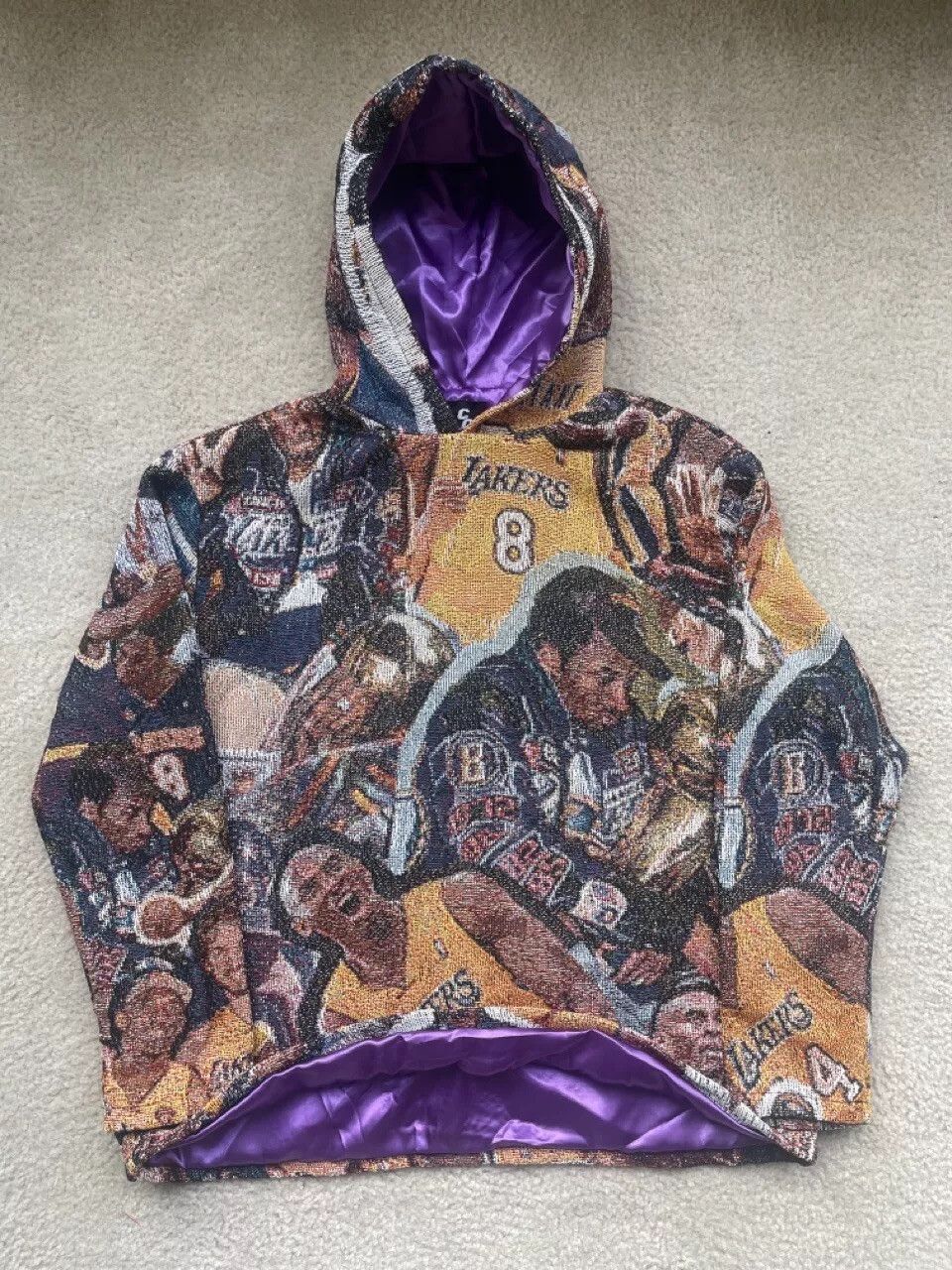 Kobe Bryant hotsell tapestry sweater ( BRAND NEW )