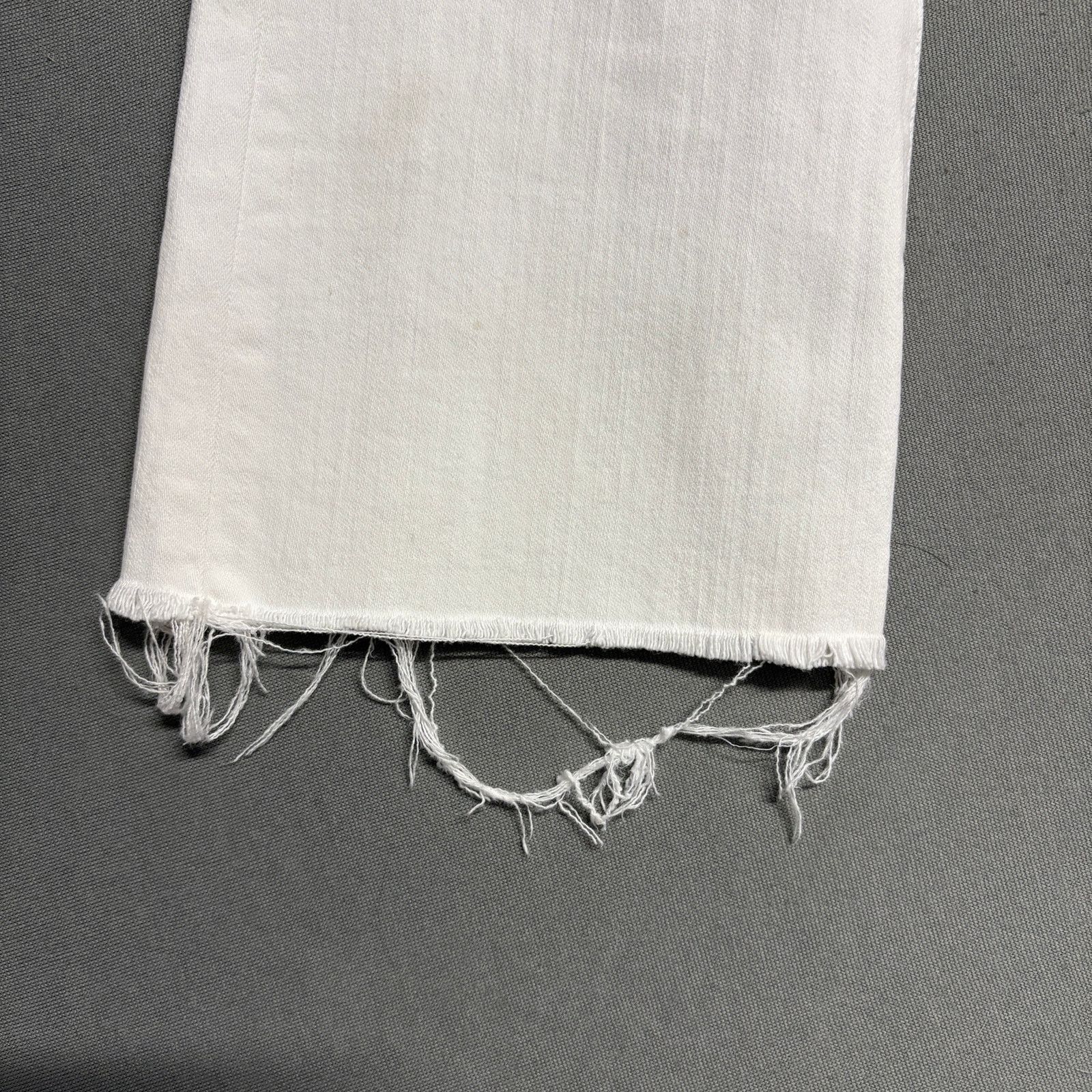 Madewell Madewell Cali Demi-Boot Jeans Size 27 White Style J7202 Size 27" / US 4 / IT 40 - 10 Thumbnail