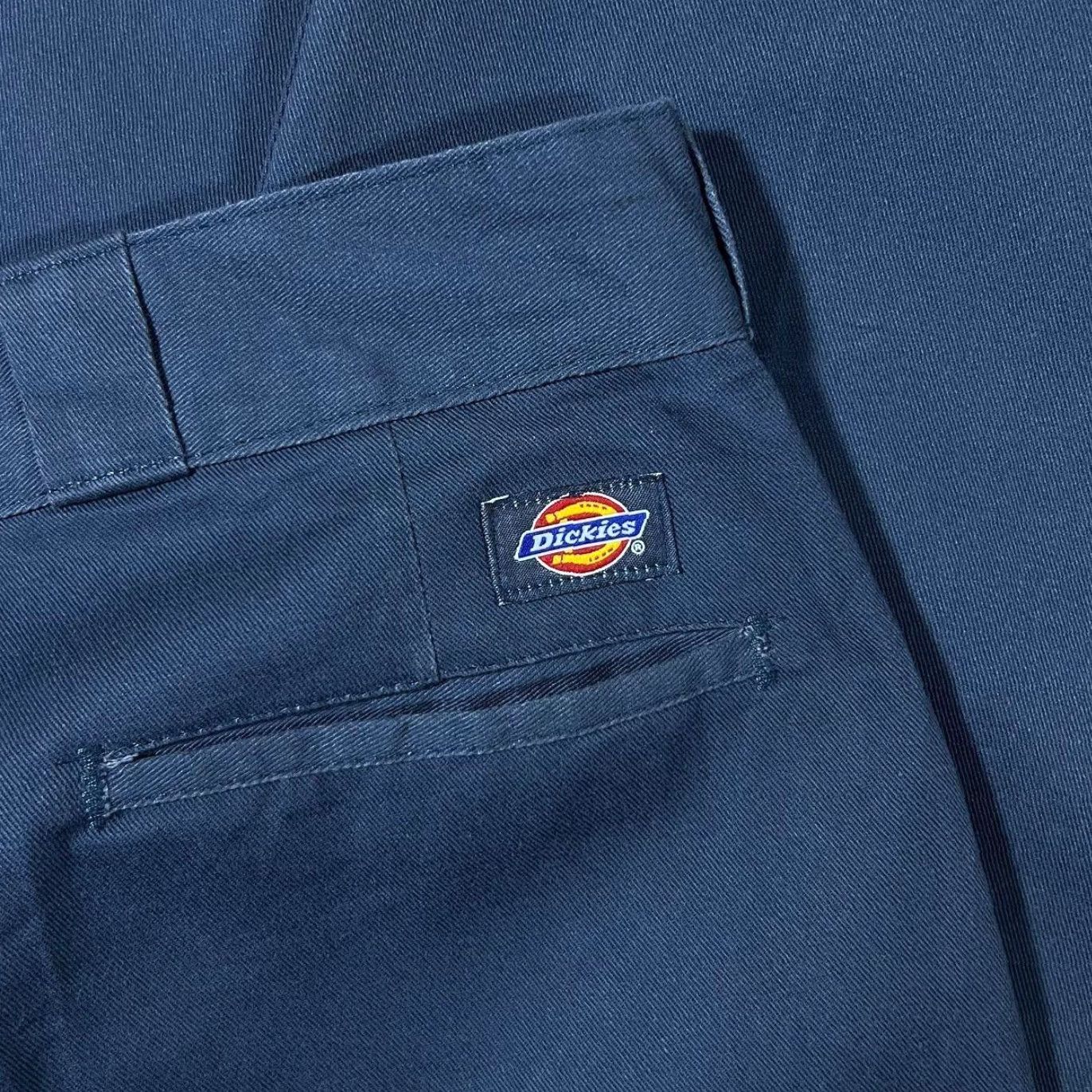 Dickies Dickies Made In Mexico Classic Blue Straight Leg Chino Trousers 44 x 28 Mens Workwear Jeans Pants Size US 44 / EU 60 - 4 Thumbnail