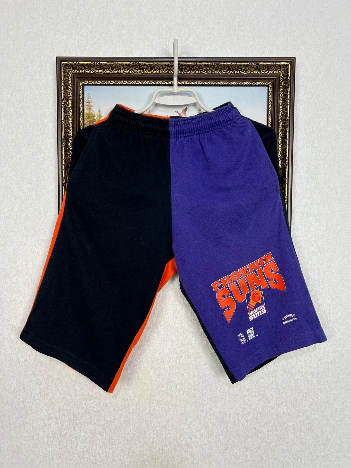 Starter Vintage 90's Nutmeg Phoenix Suns Barkley NBA Shorts Rare Size US 30 / EU 46 - 1 Thumbnail