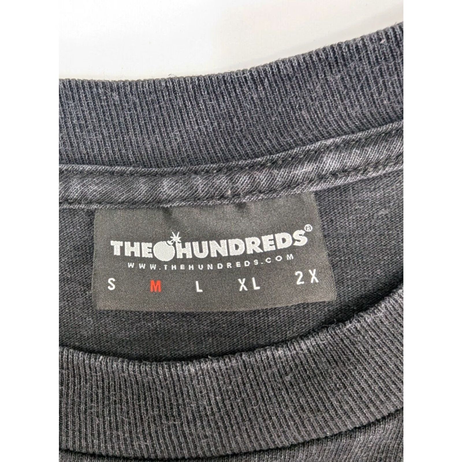 The Hundreds The Hundreds Tee Black Man in bowler hat Logo T-Shirt M Men Crew Neck Short Sleeve Cotton Size US M / EU 48-50 / 2 - 7 Thumbnail