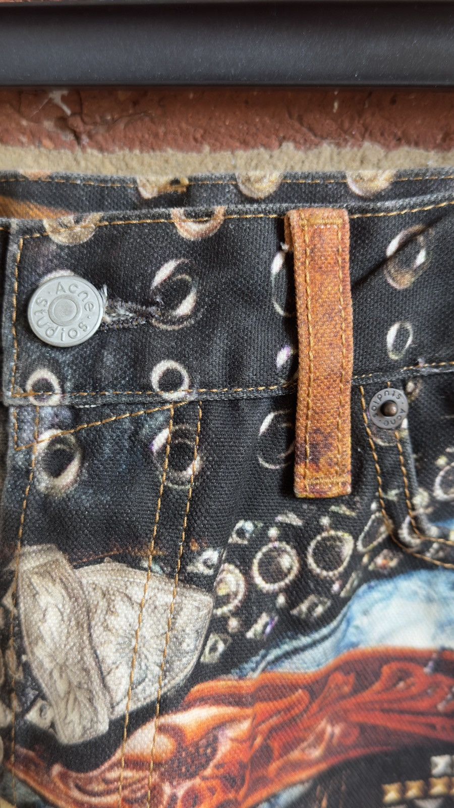 Acne Studios SS25 ACNE STUDIOS | Acne Studios 2006M Trompe L’Oeil Jeans — Size US 28 / EU 44 - 6 Thumbnail