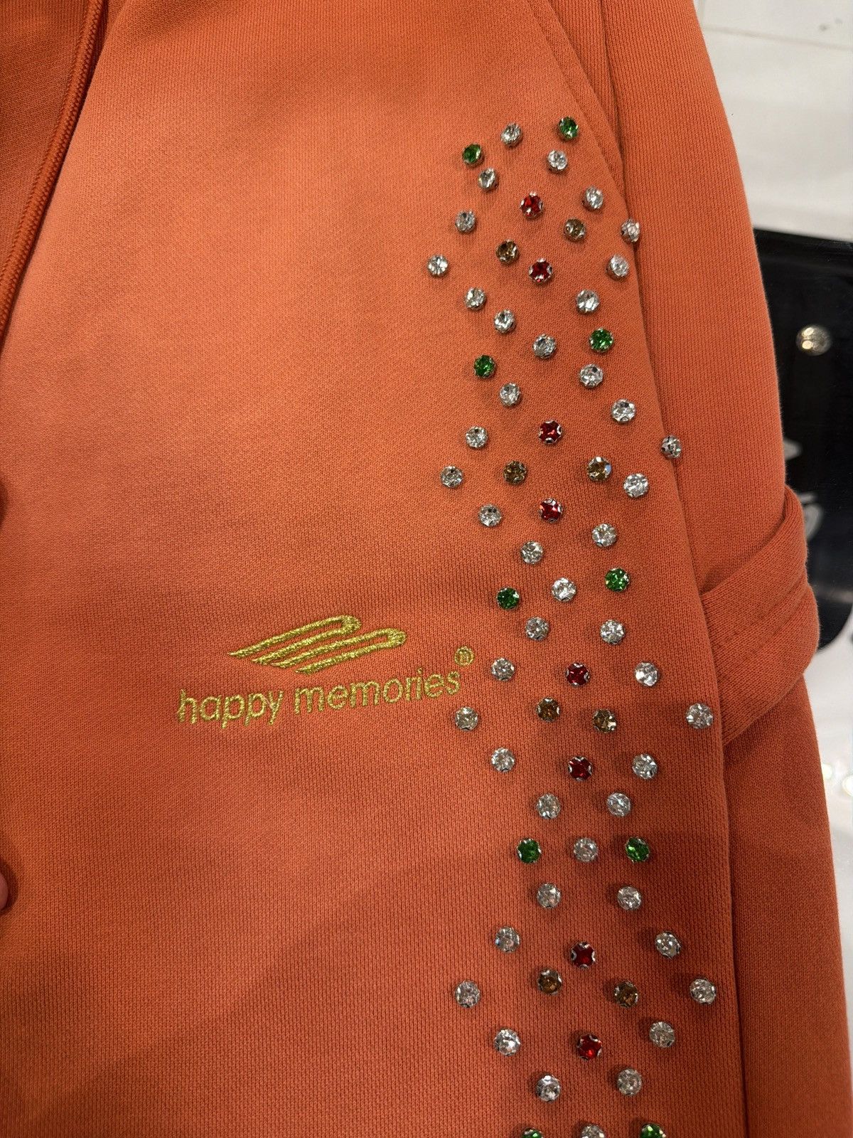 HMDD HMDD Orange Crystal Sweatpants Size US 38 / EU 54 - 3 Thumbnail