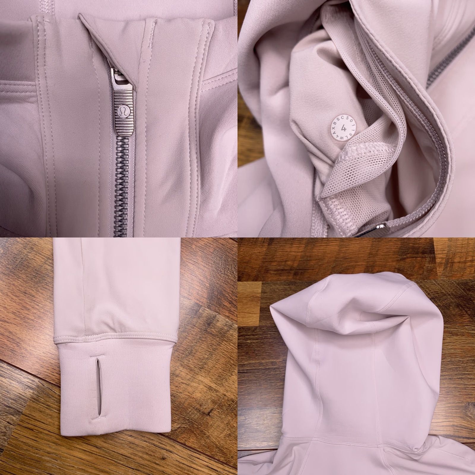 Lululemon Lululemon State Seeker Jacket Womens 4 Light Chrome Full Zip Hooded Jacket Size S / US 4 / IT 40 - 8 Thumbnail