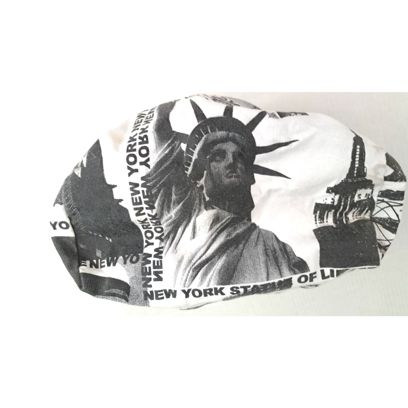 CLOSED VINTAGE Statue of Liberty Canvas Zipper Close Shoulder Tote Bag 14x15 Size ONE SIZE - 8 Thumbnail