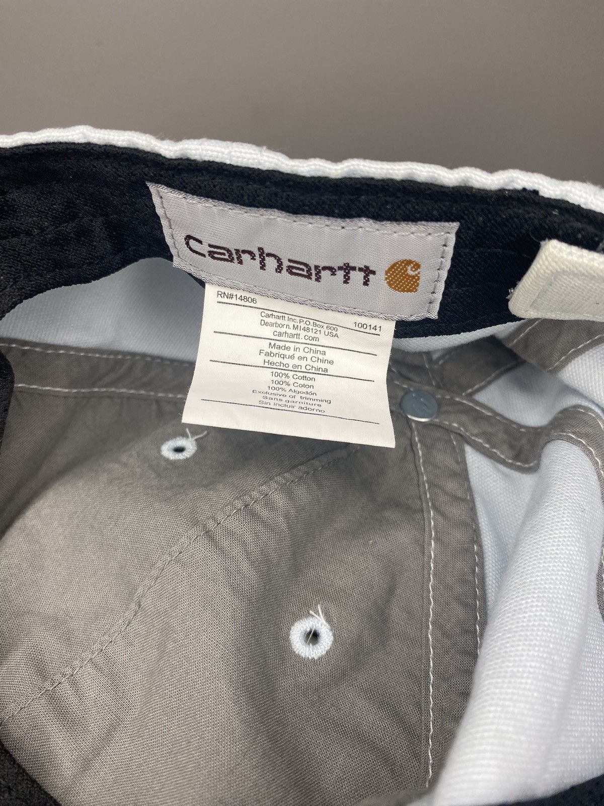 Carhartt Carhartt Canvas Logo Cap Size ONE SIZE - 5 Thumbnail