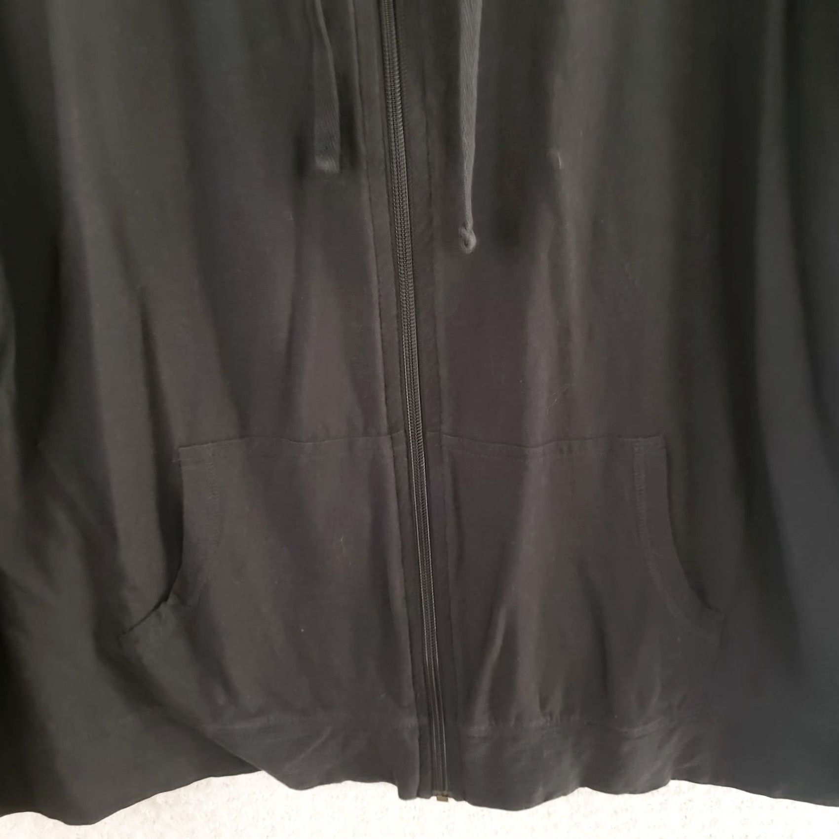 Hanes Hanes ComfortSoft EcoSmart Women's Jersey Full-Zip Hoodie Sweatshirt 2X Black Jersey Hooded Zip Pockets Activewear Modern Comfort Size XXL / US 16-18 / IT 52-54 - 5 Thumbnail
